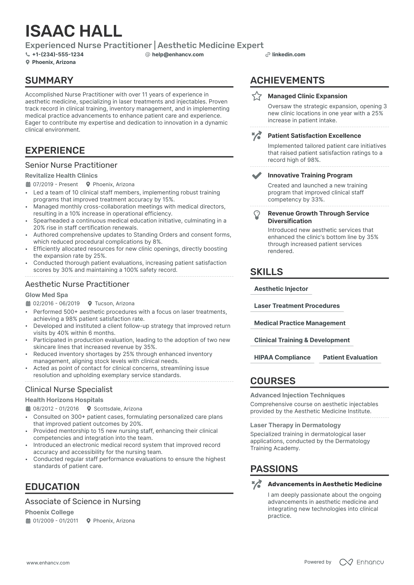 skills summary for resume nurse