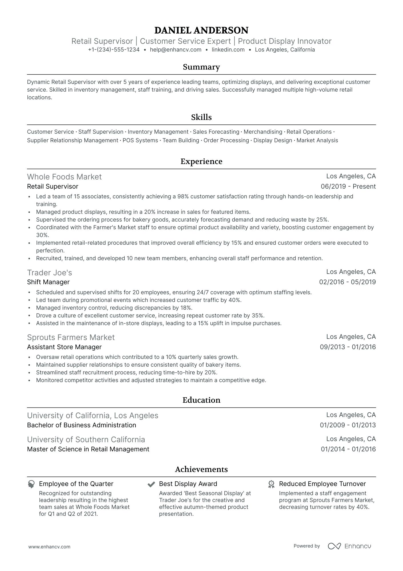 5-retail-sales-supervisor-resume-examples-guide-for-2024