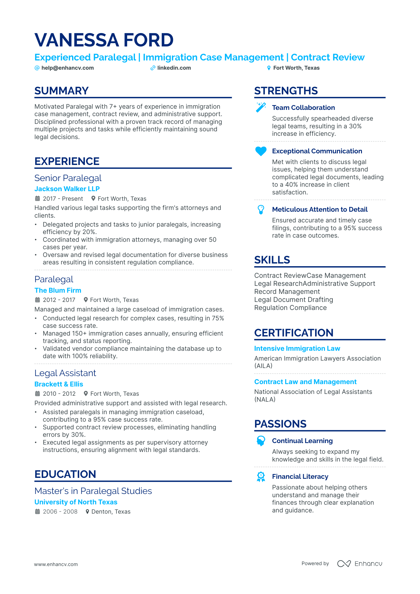 entry level paralegal resume examples