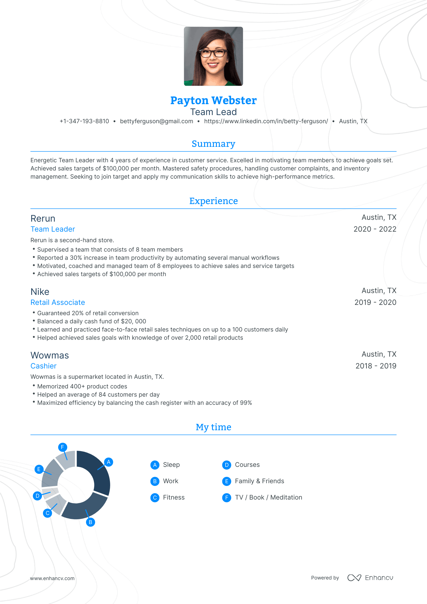 Traditional Target Resume Template