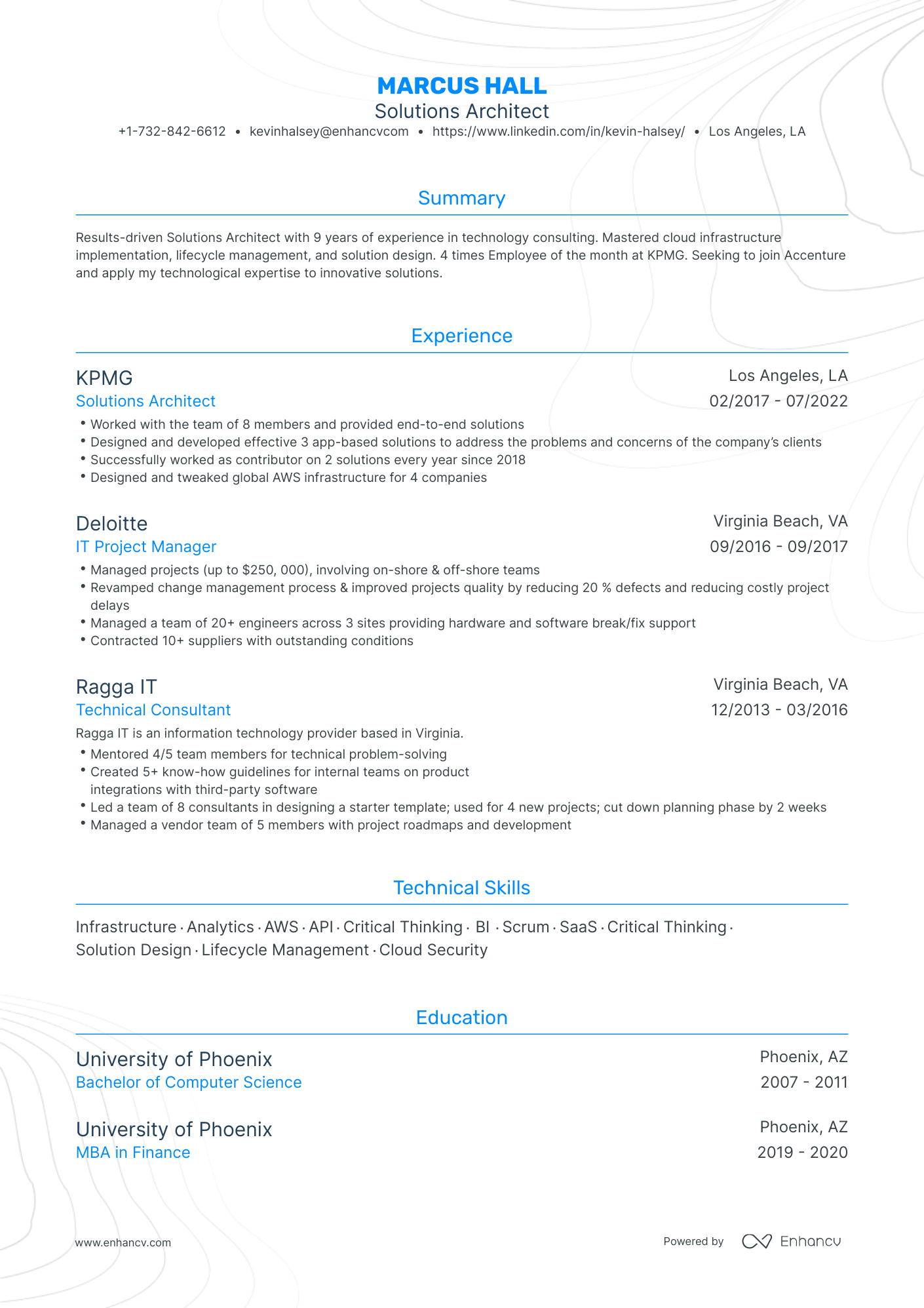 Traditional The Ultimate Accenture Resume Guide For 2023 Resume Template