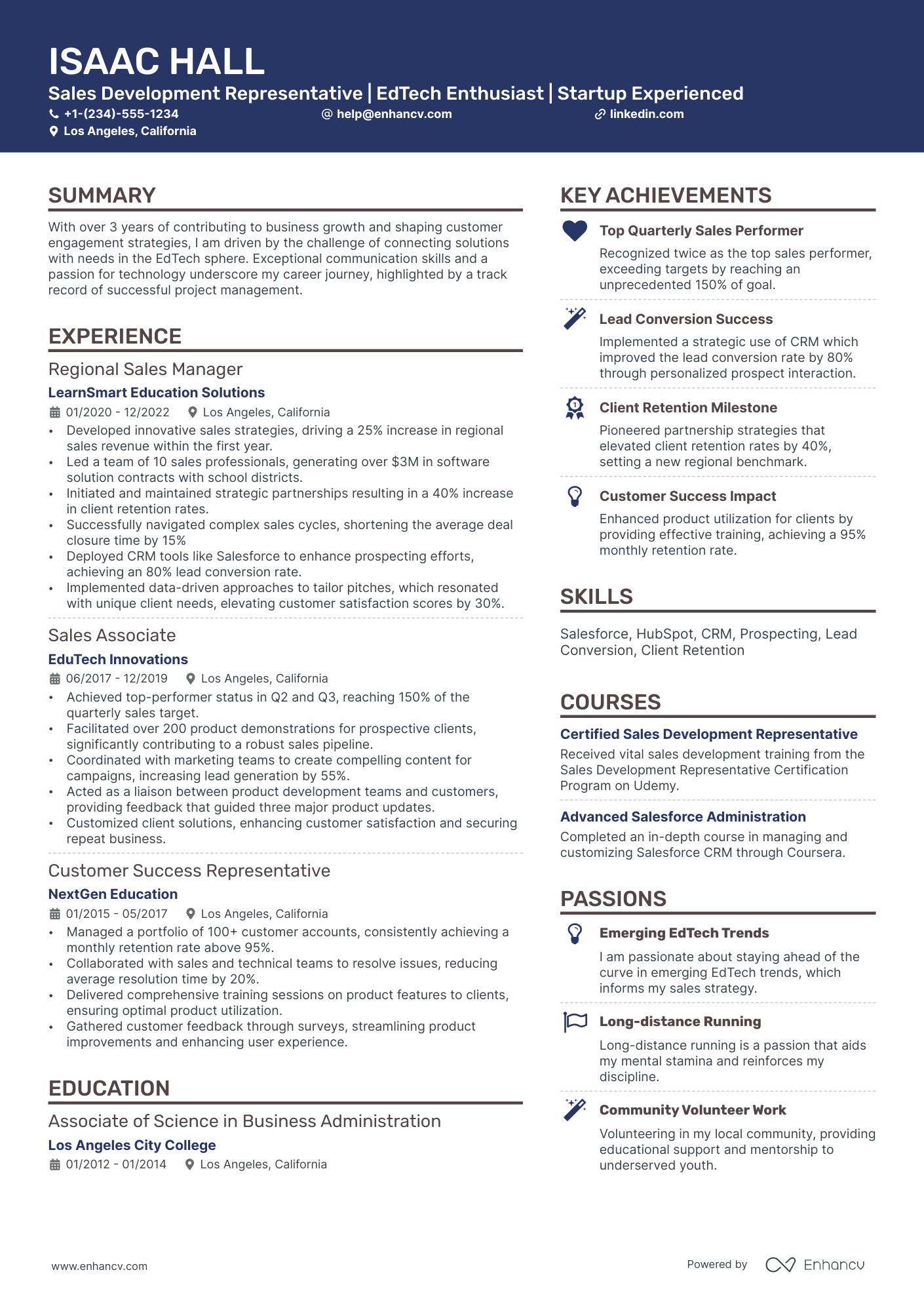 sample resume for teacher changing careers