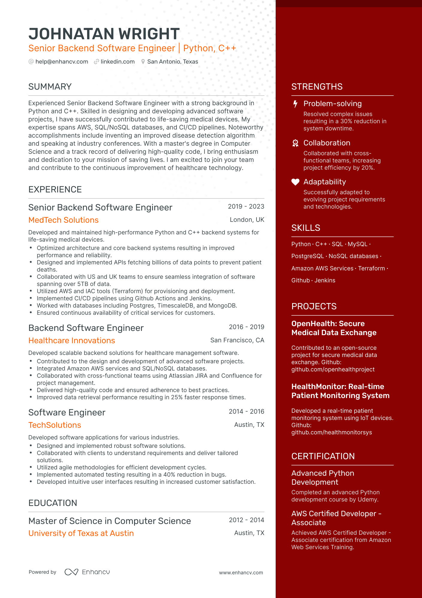 resume headline examples for electrical engineer