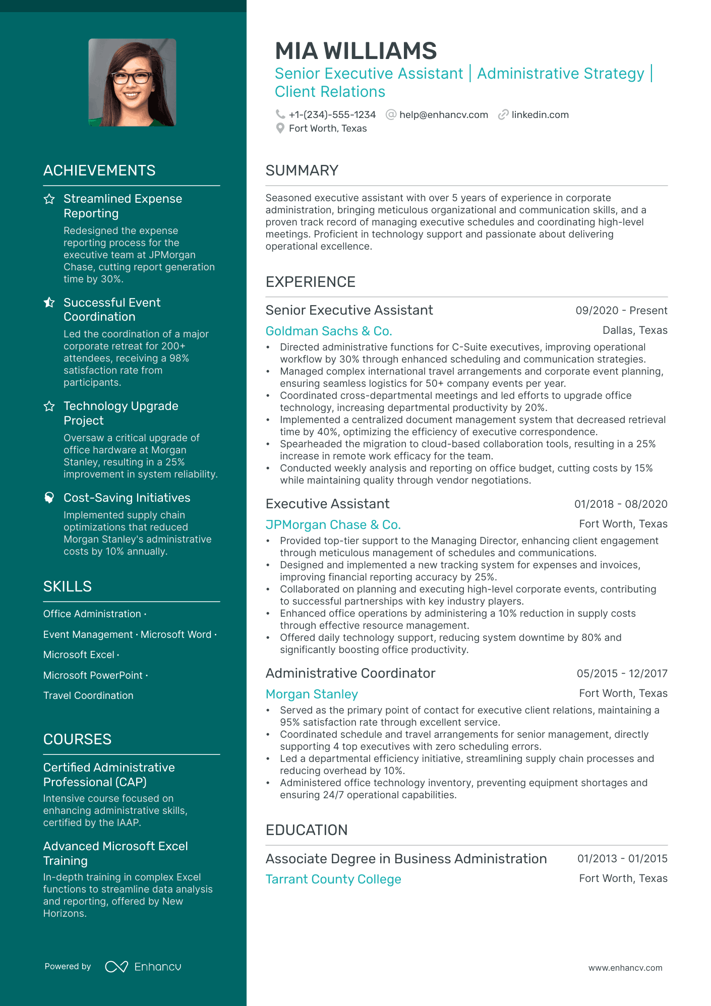 5 Corporate Banking Resume Examples & Guide for 2024