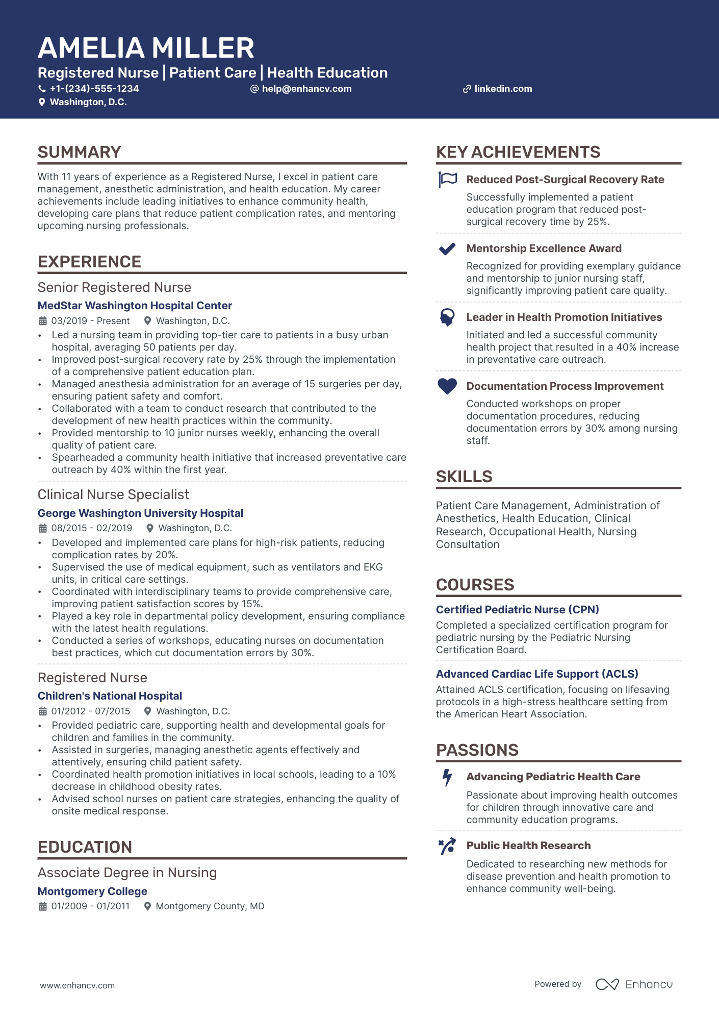 clinical nursing resume examples