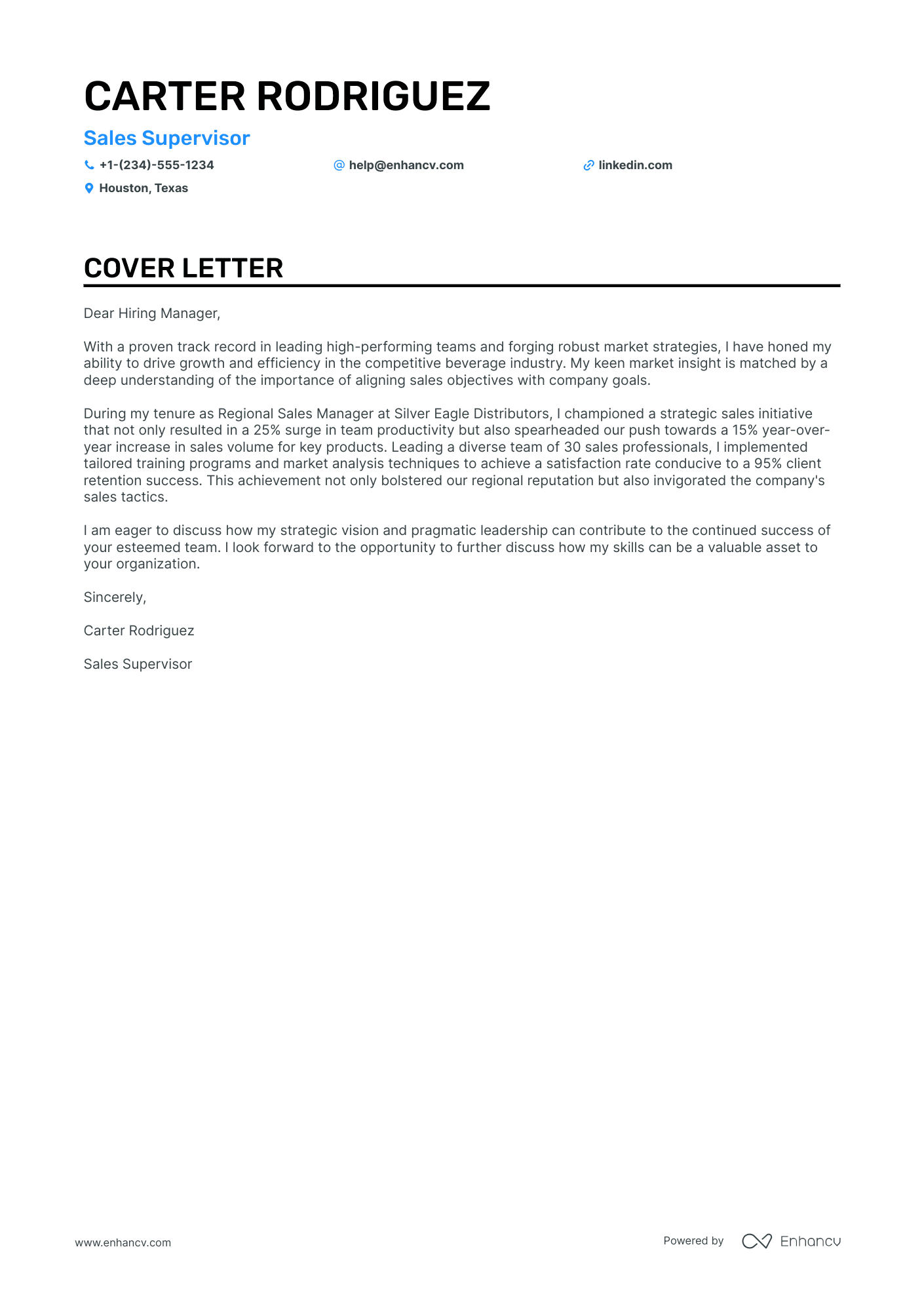 writing a cover letter for retail