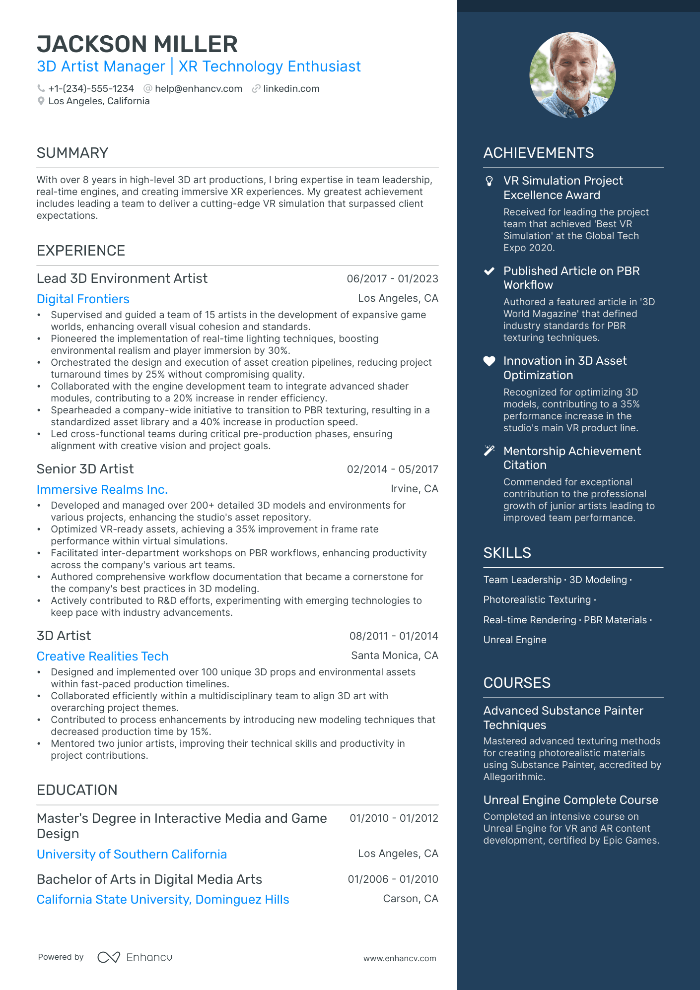 5 Artist Manager Resume Examples Guide for 2024