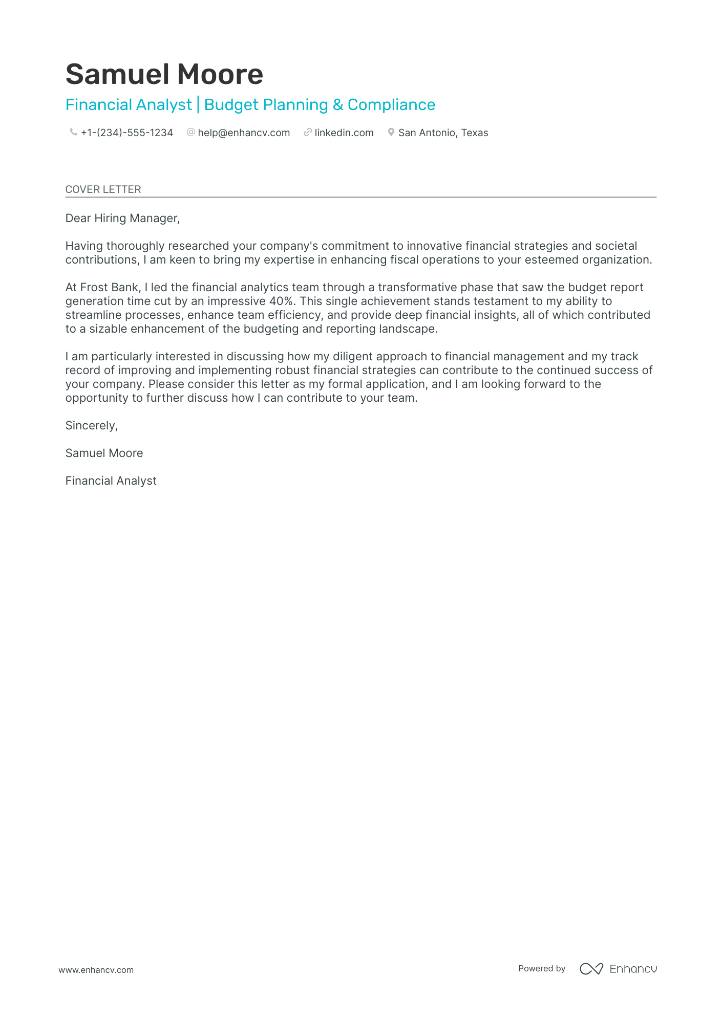 assistant restaurant manager cover letter