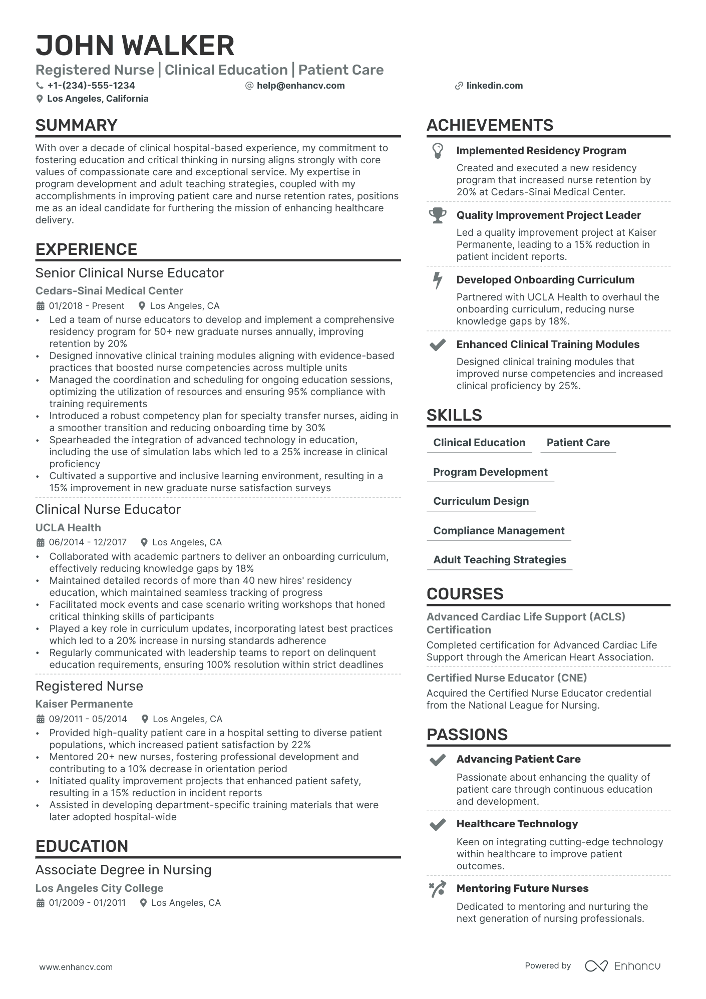 resume format for staff nurse download