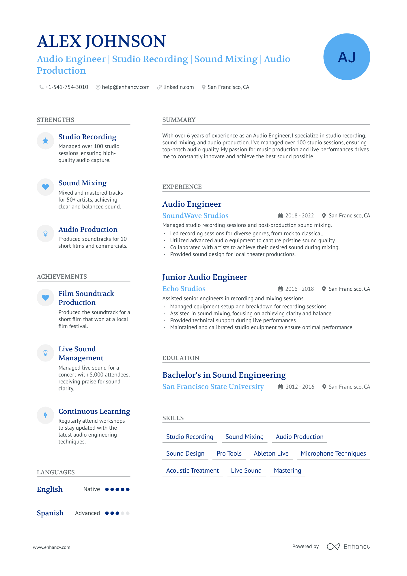 how to write a resume engineering