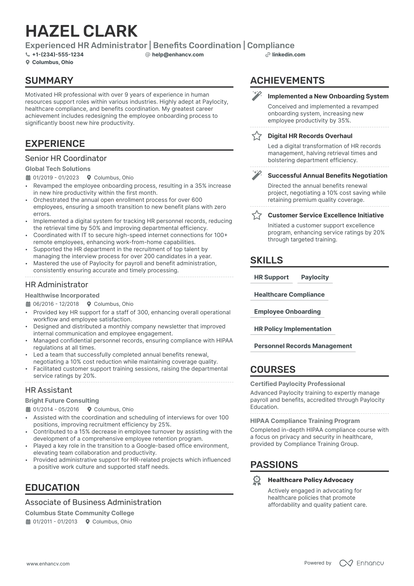 administrative assistant resume title