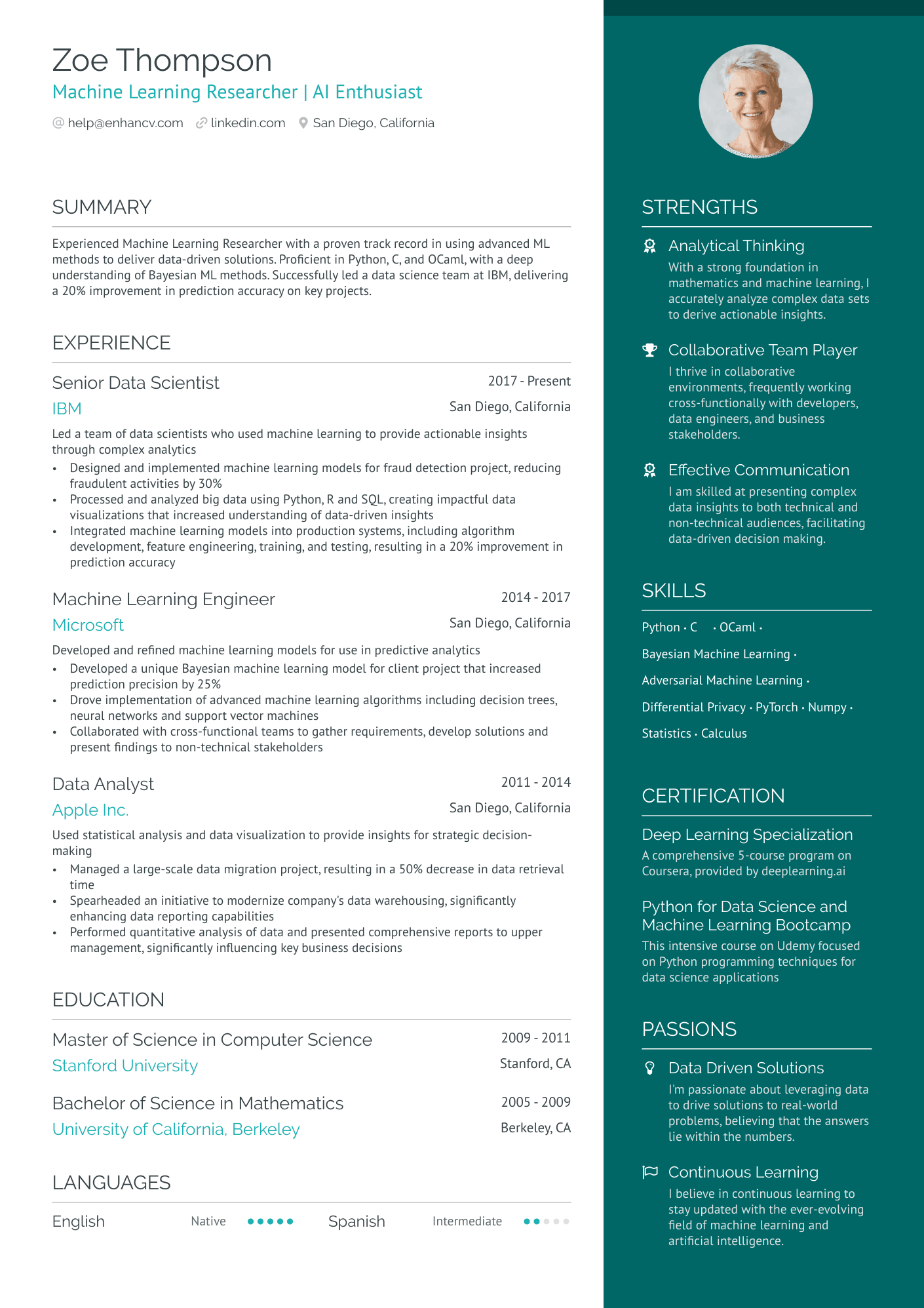 how to make a research cv
