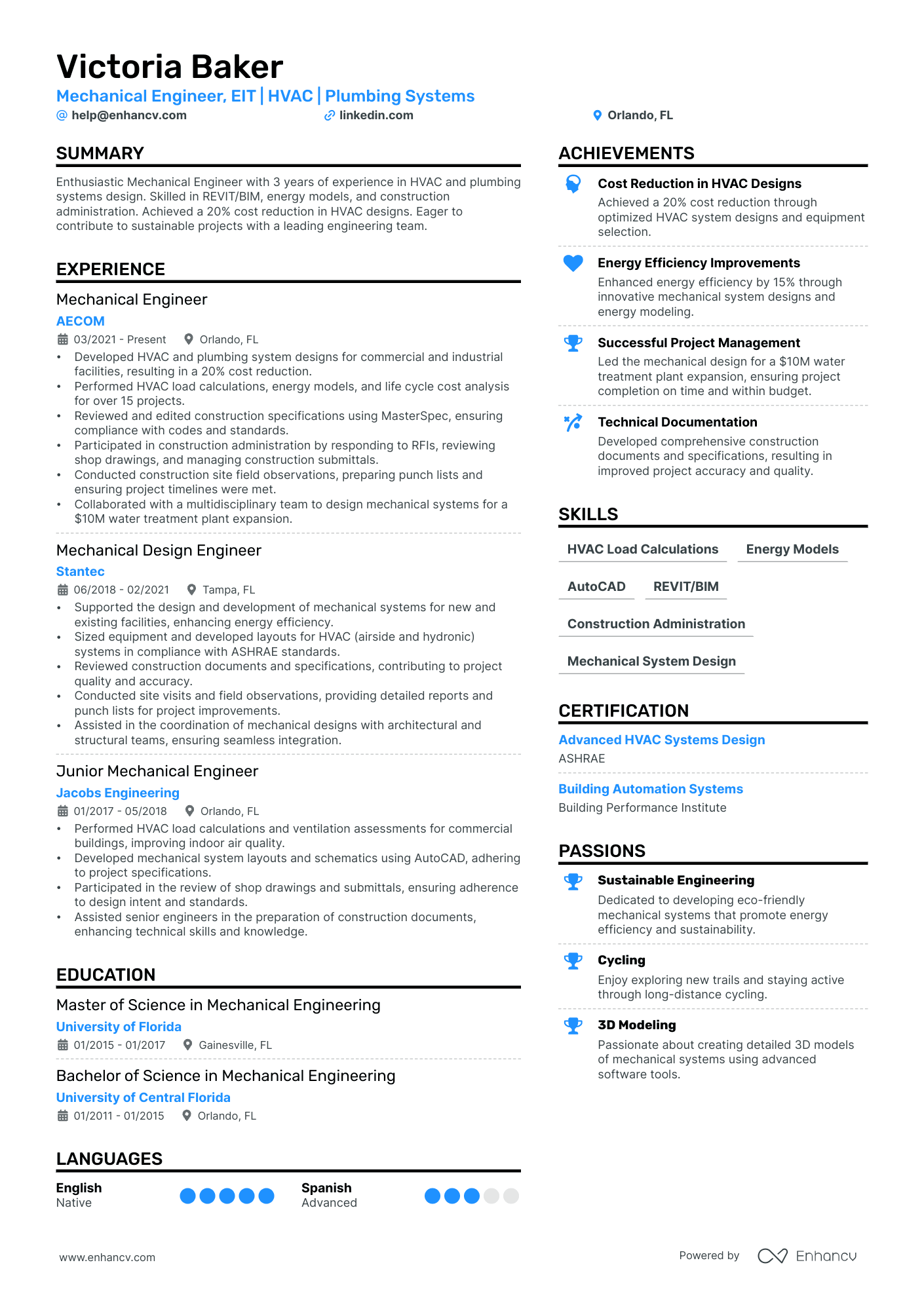 writing an engineering resume