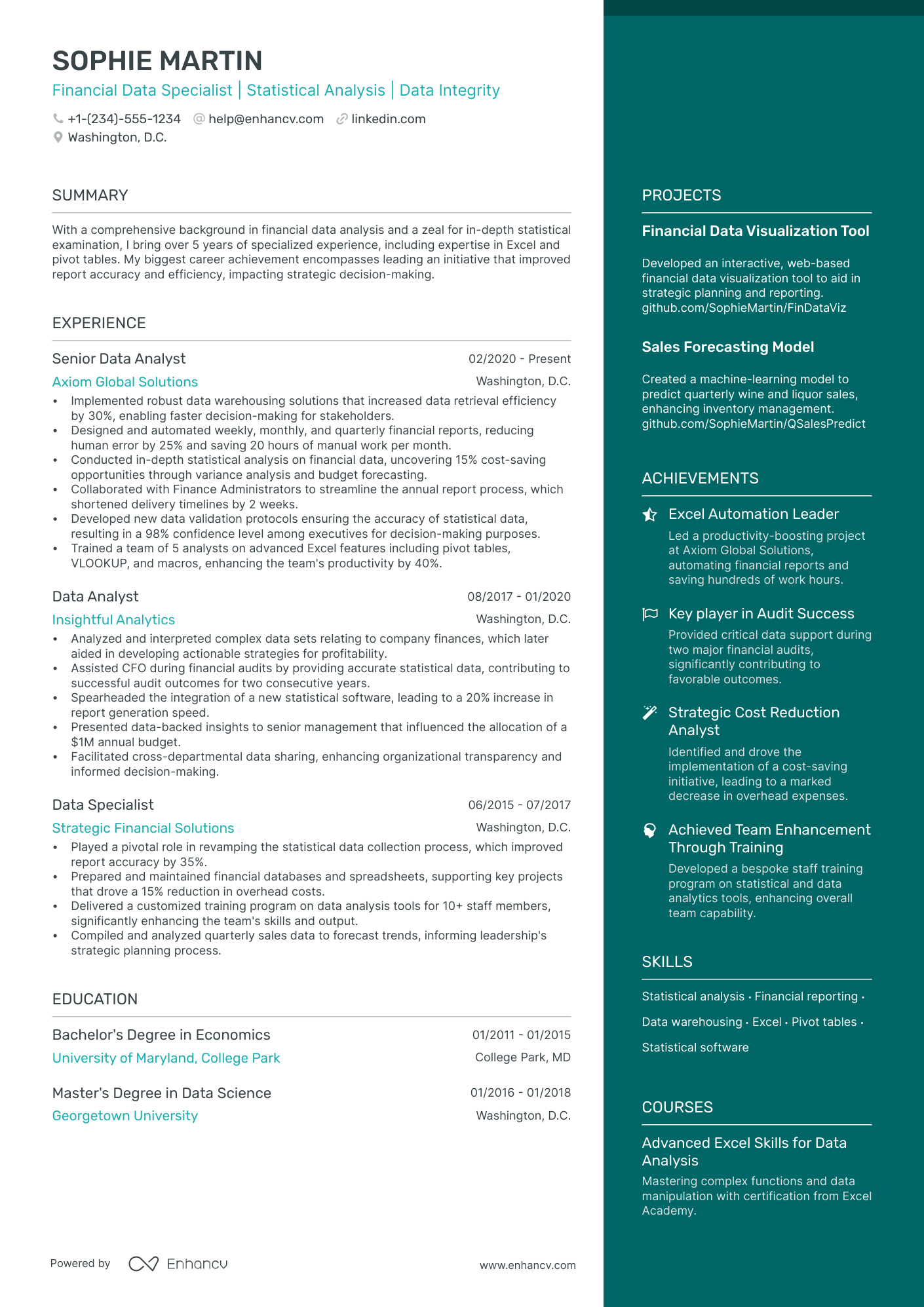 data annotation specialist resume