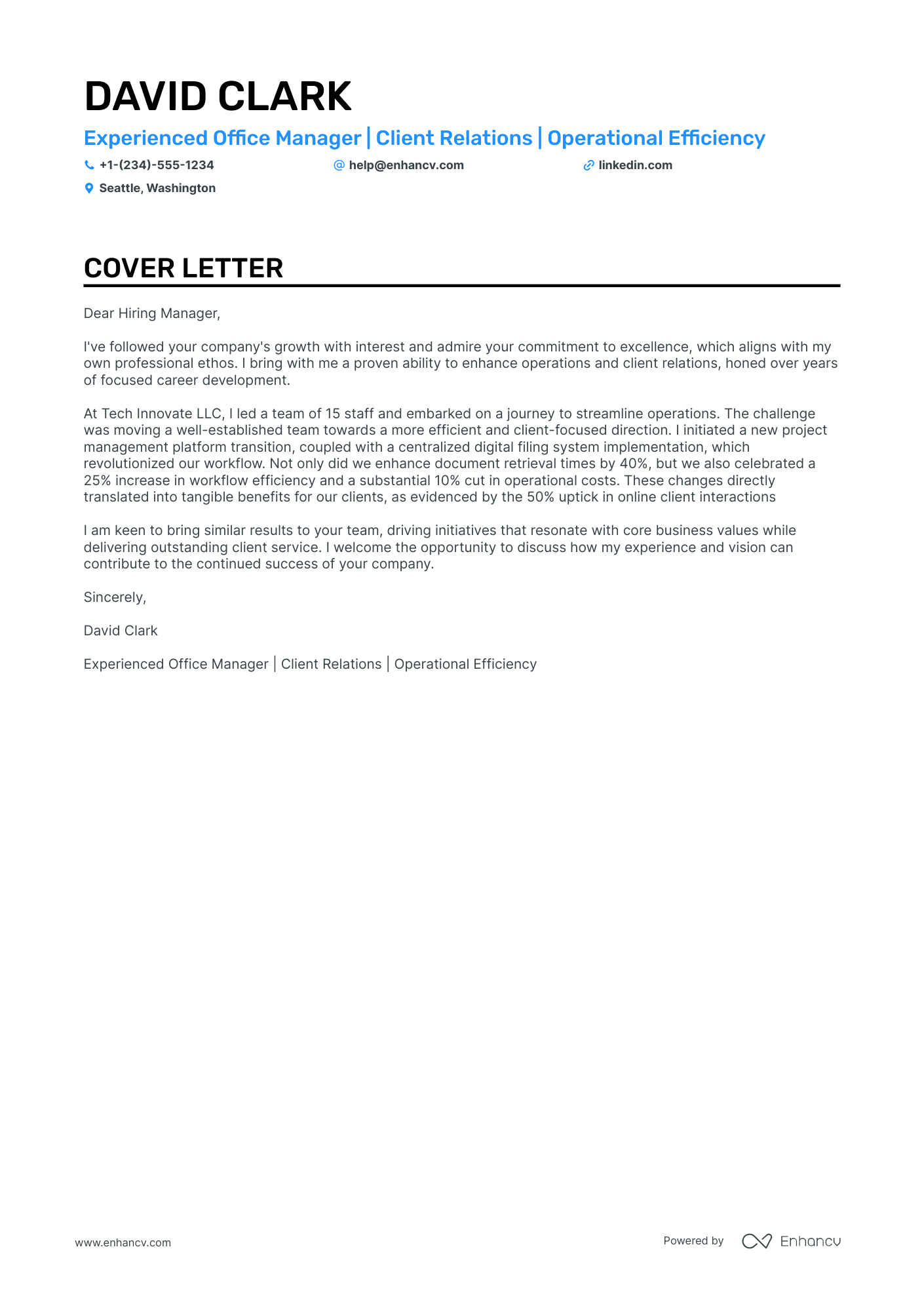 cover letter examples for dental office manager