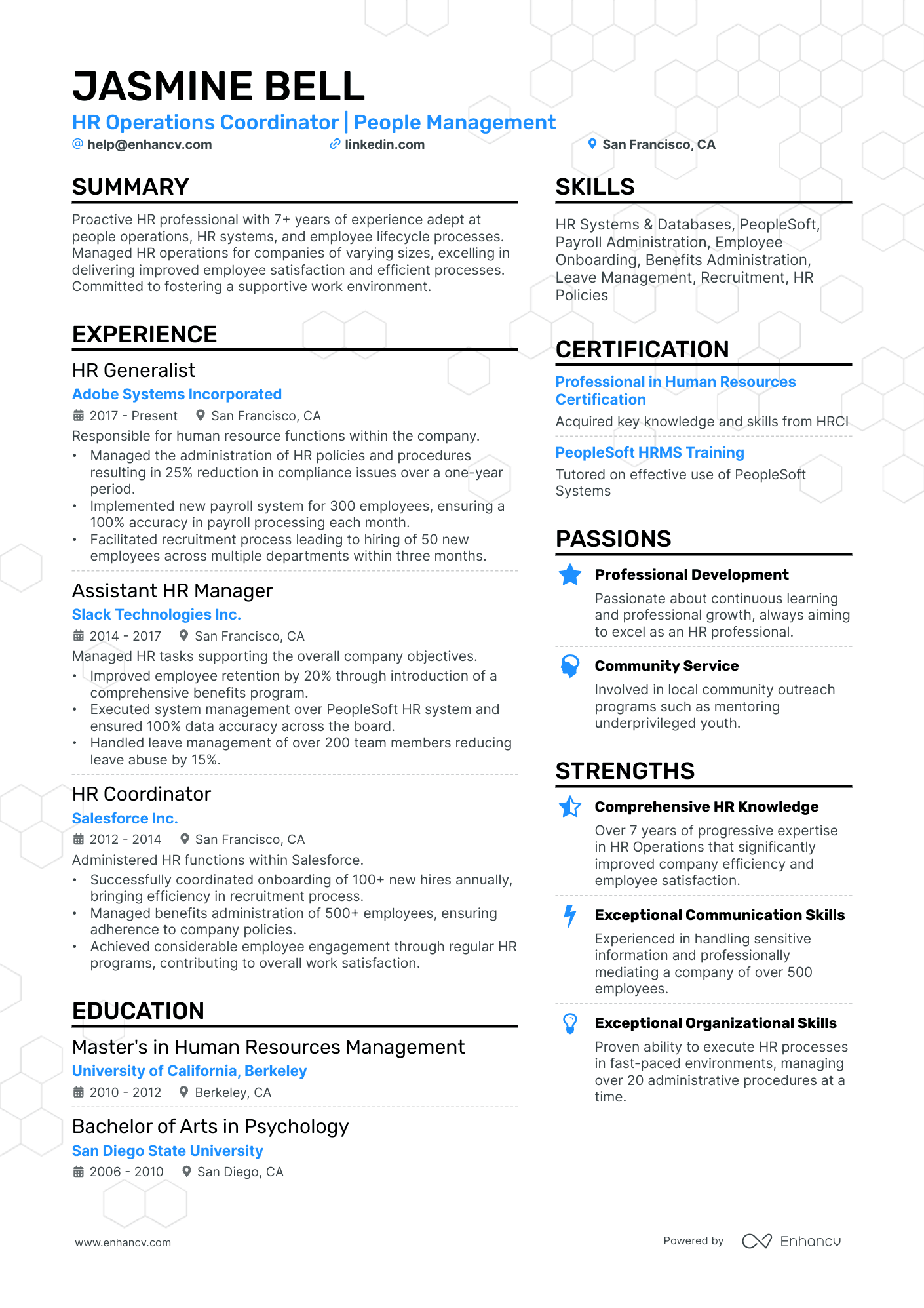 resume objective for human resources coordinator position