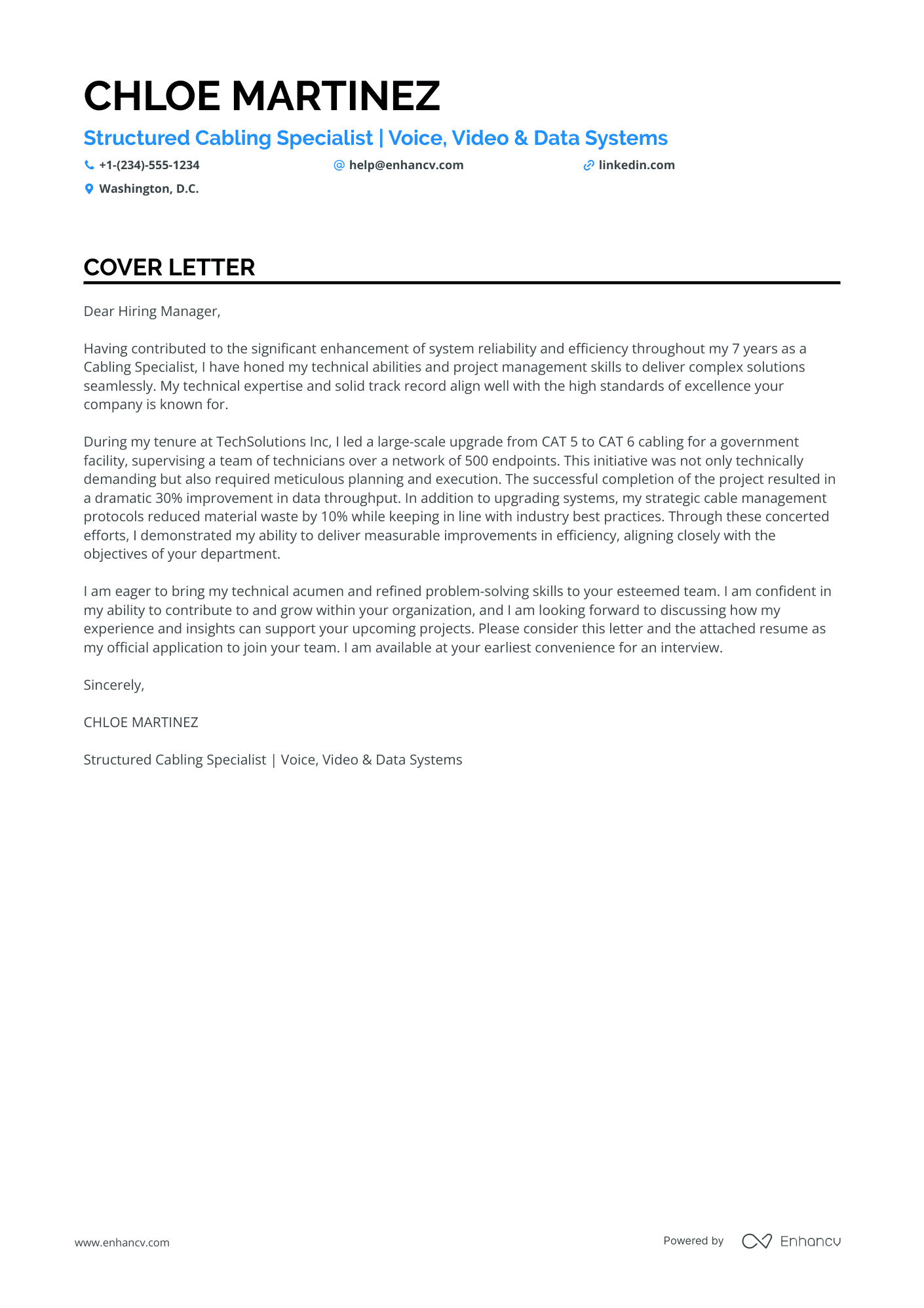 cover letter for construction worker