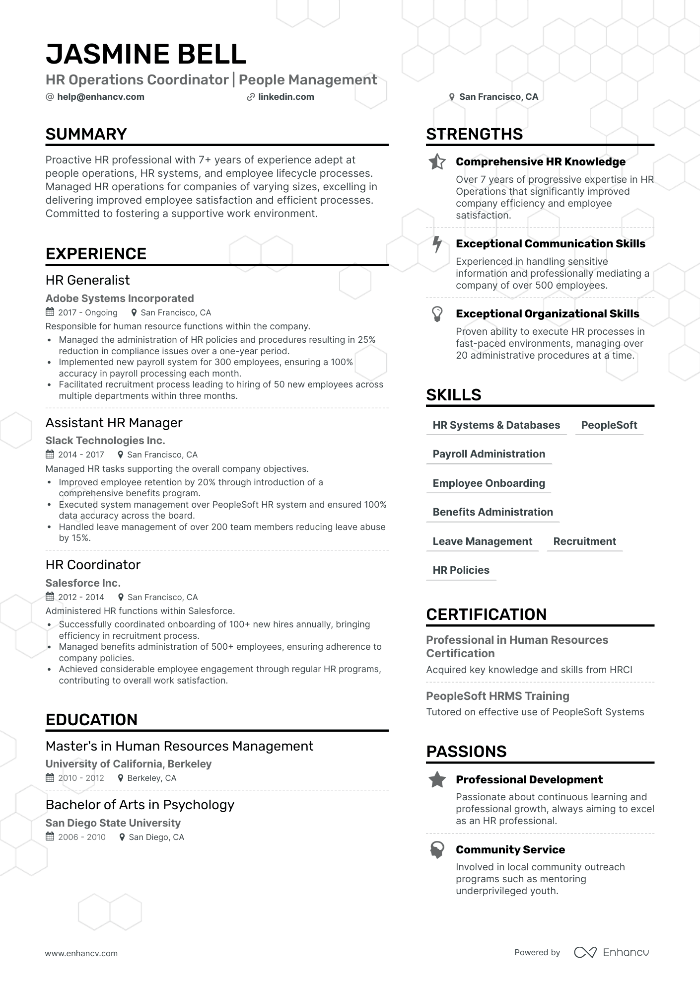 undefined Human Resources Coordinator Resume Template