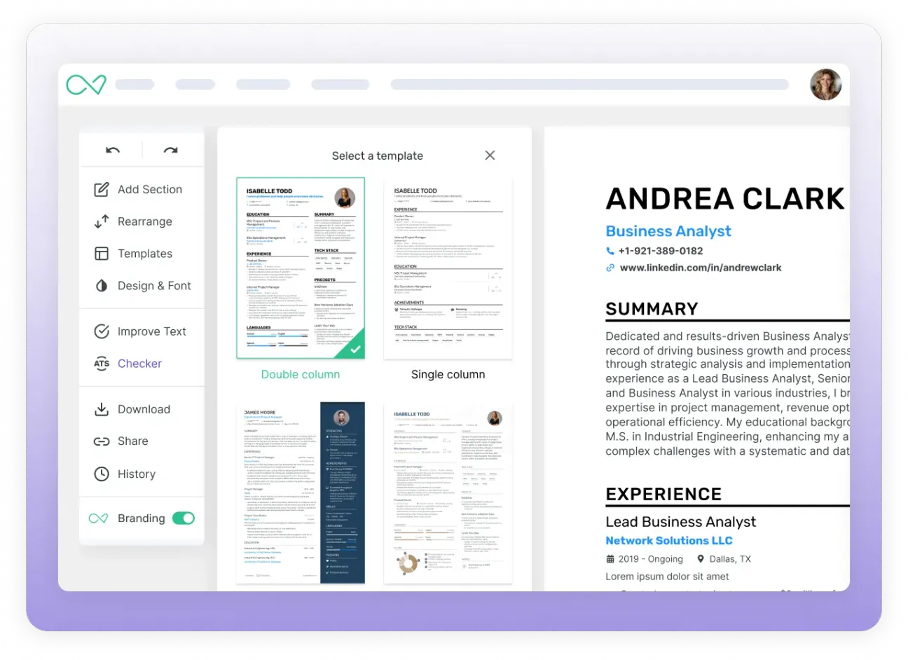 Resume Builder