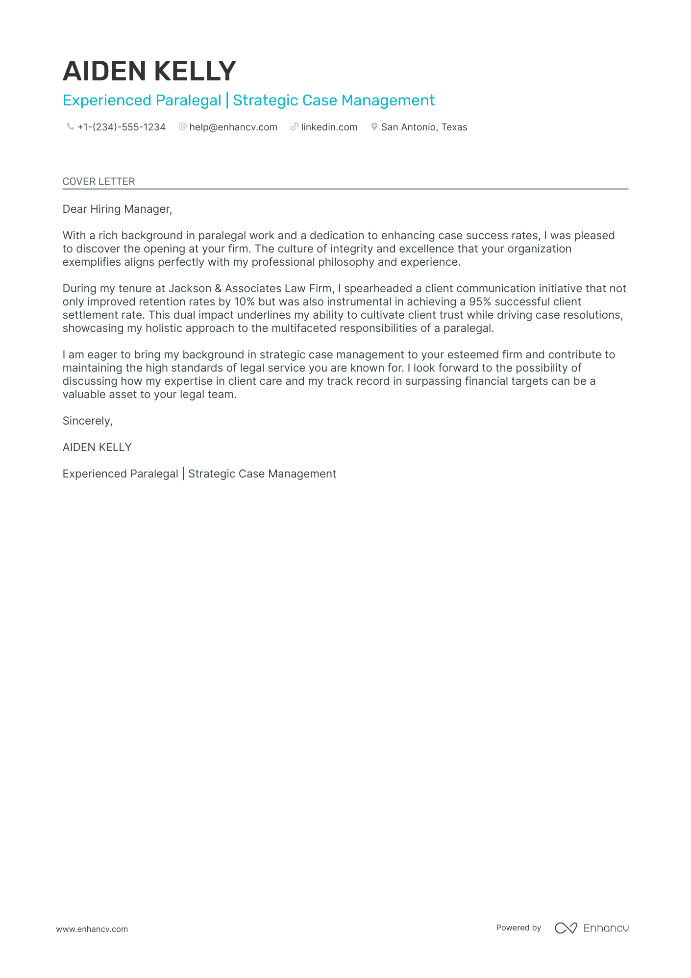Personal Injury Paralegal Resume Example