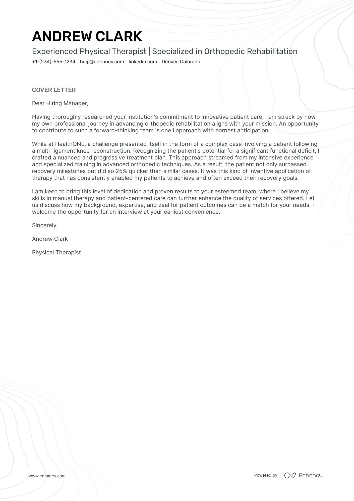 Physical Therapist Assistant Resume Example