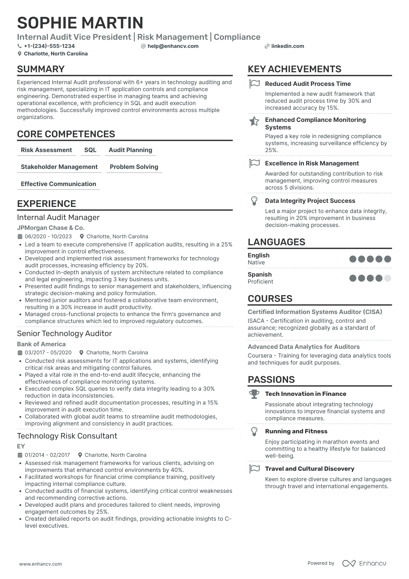 Chief Legal Officer in Technology Resume Example