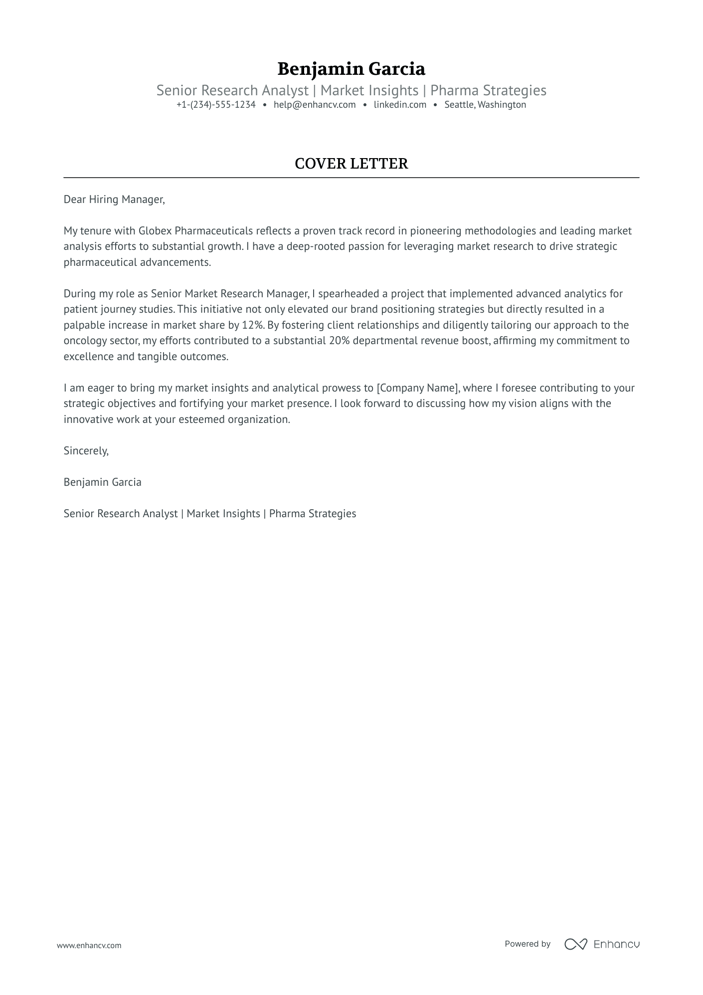 Research Director Resume Example