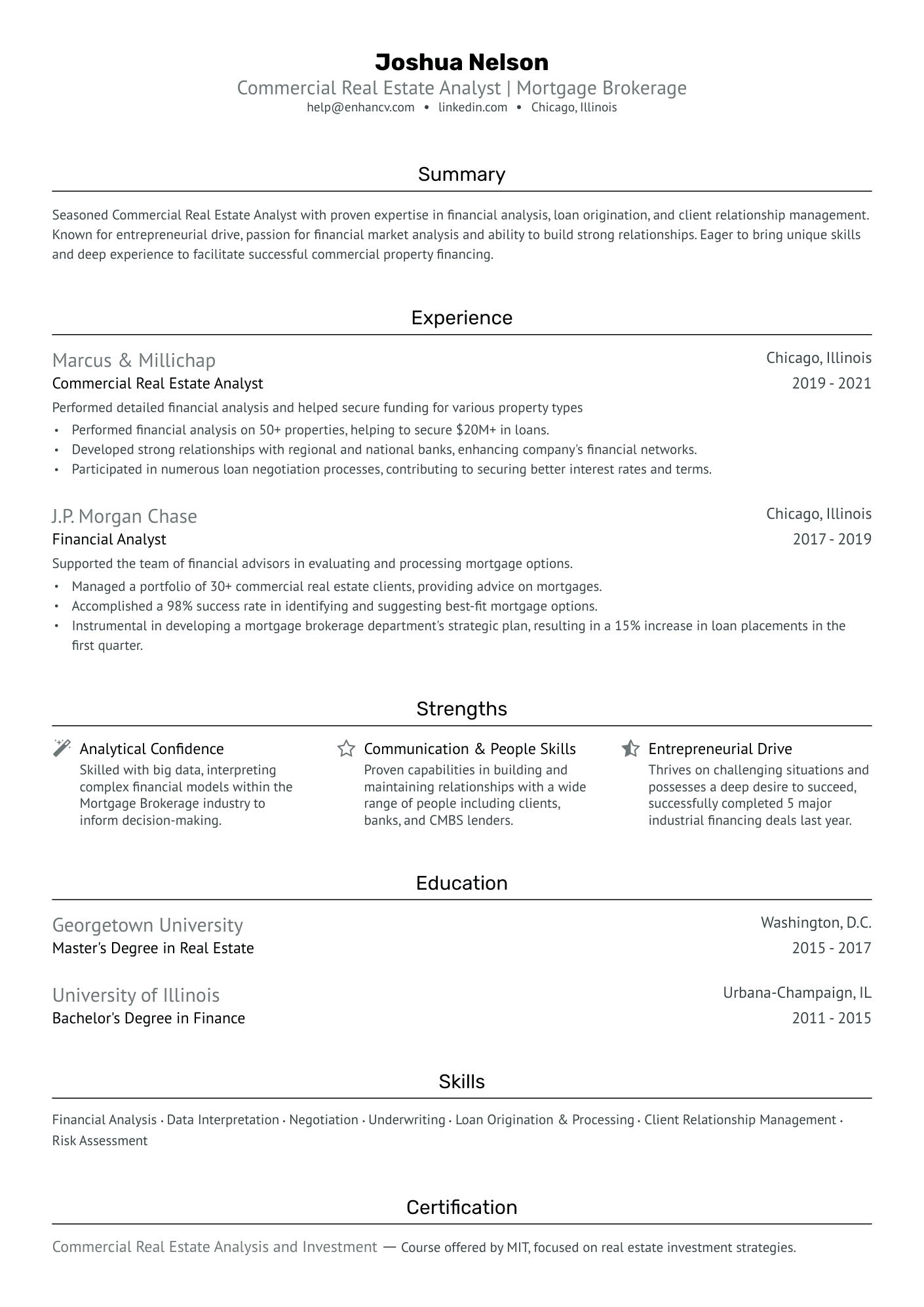 Mortgage Broker Resume Resume Example