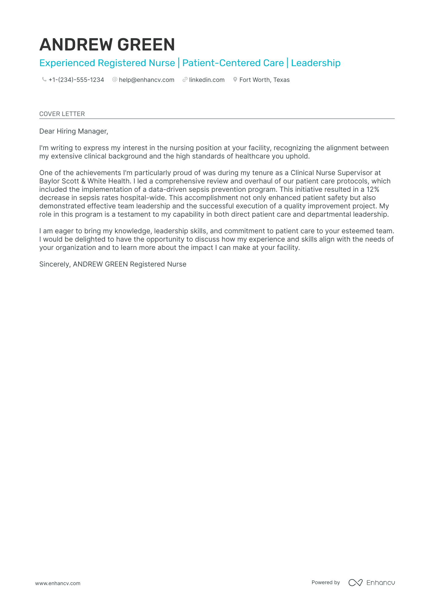 OB Nurse Resume Example