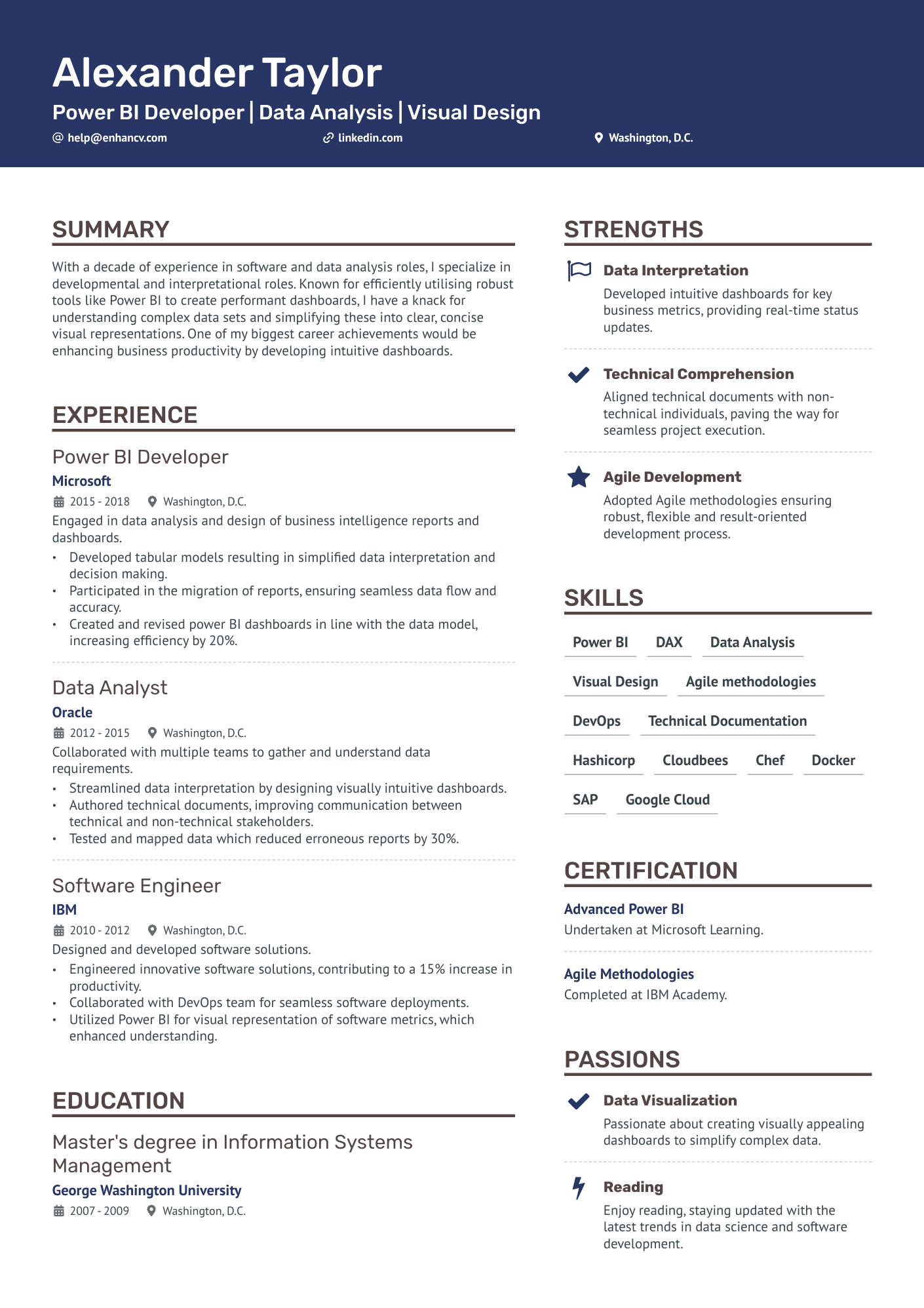 Qlikview To Power BI Resume Developer Resume Example