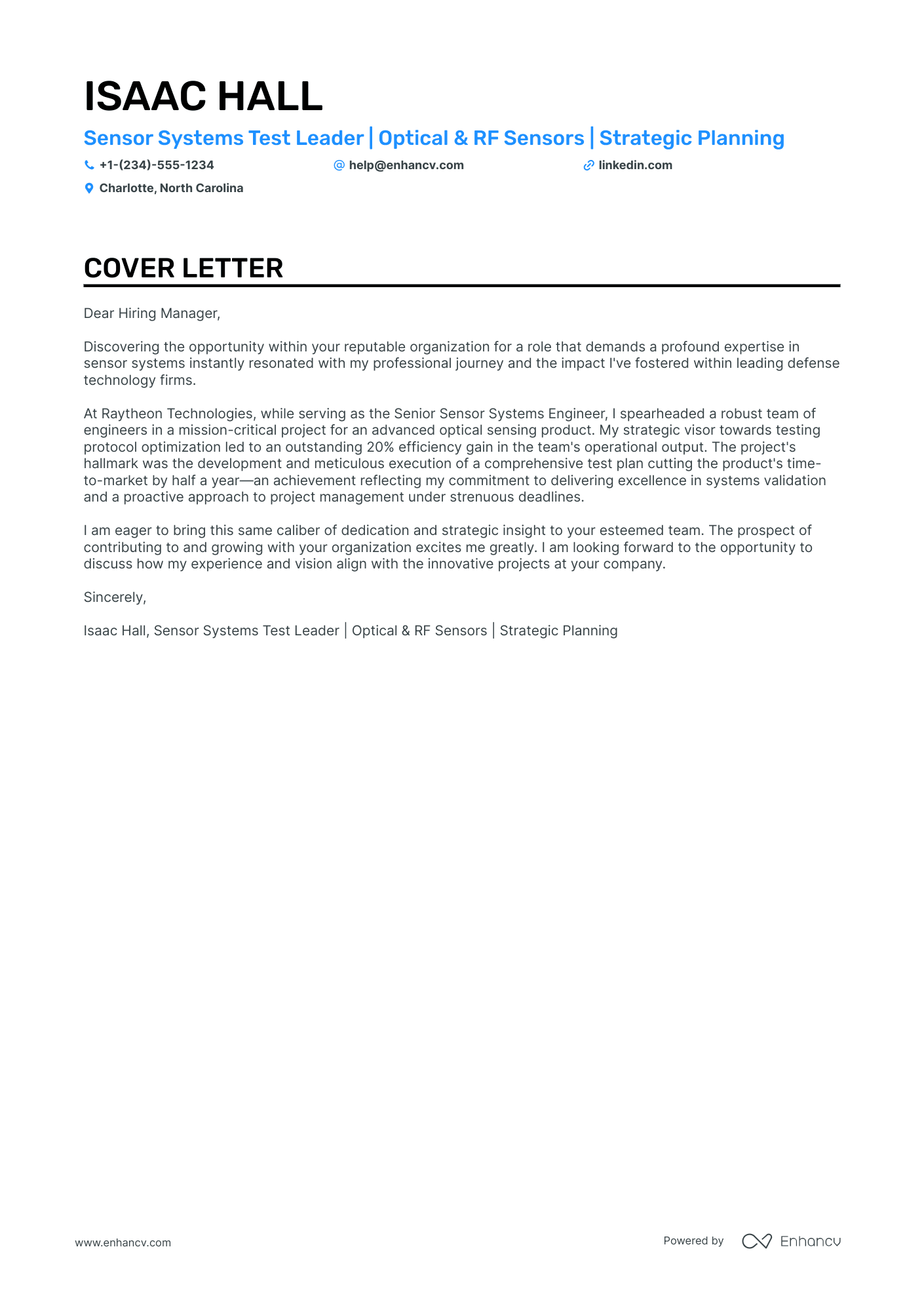 Test Manager Resume Example