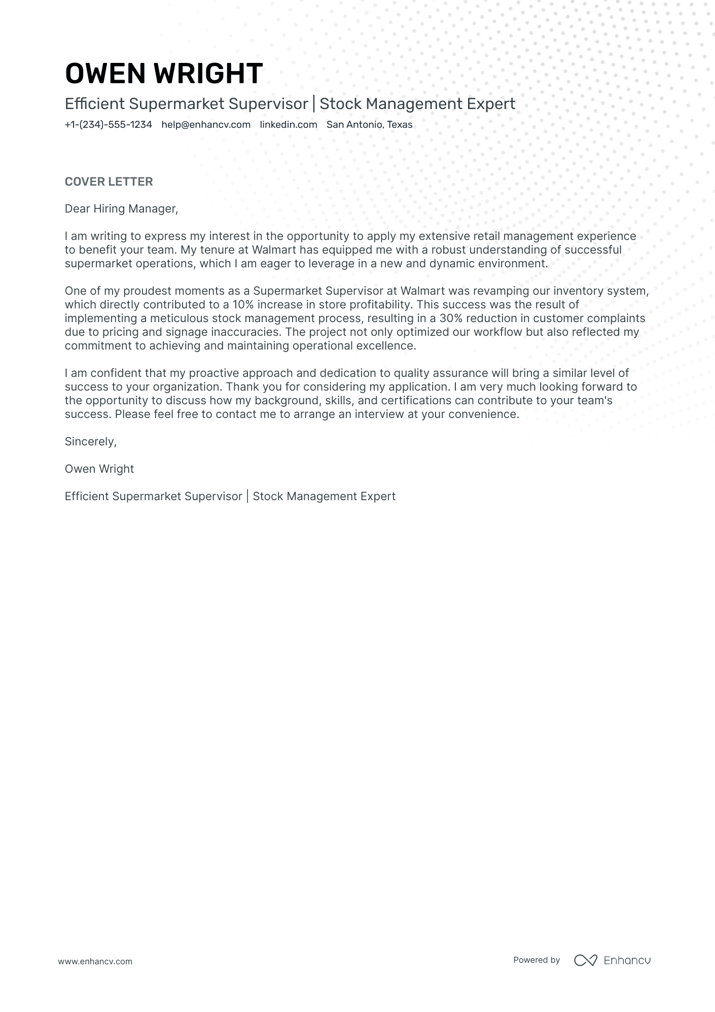 Grocery Stocker Resume Resume Example