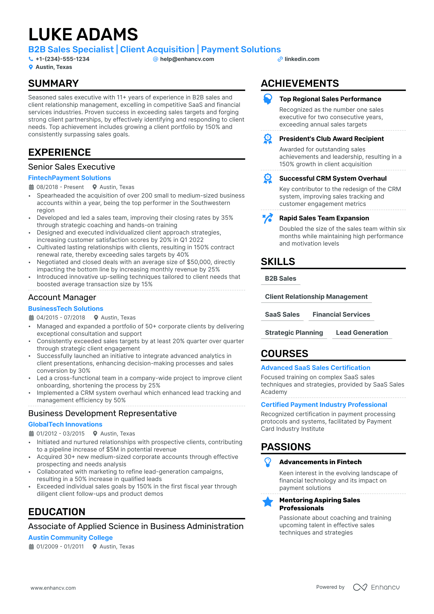 Independent Sales Consultant Resume Example