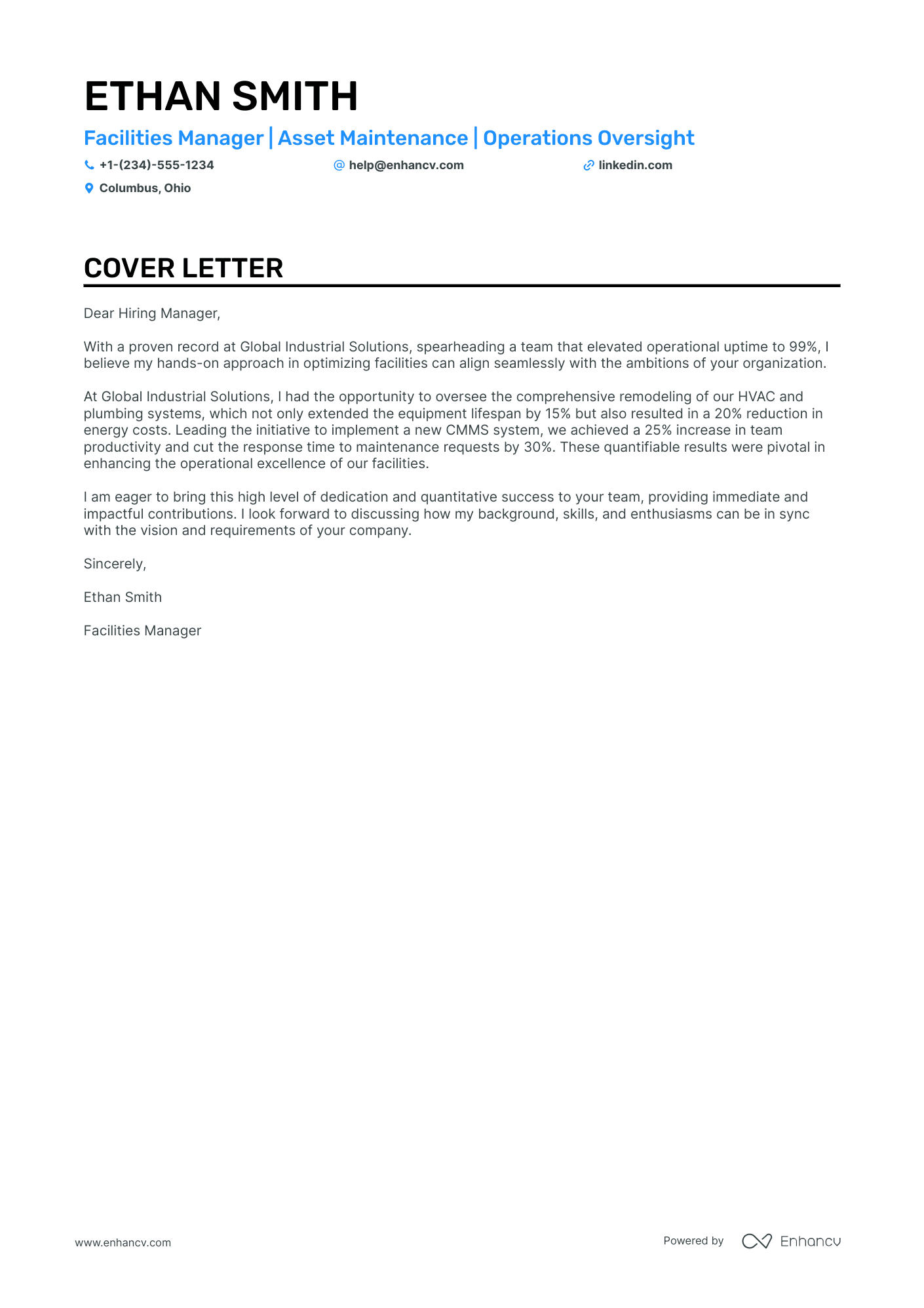 Landscaping Resume Example