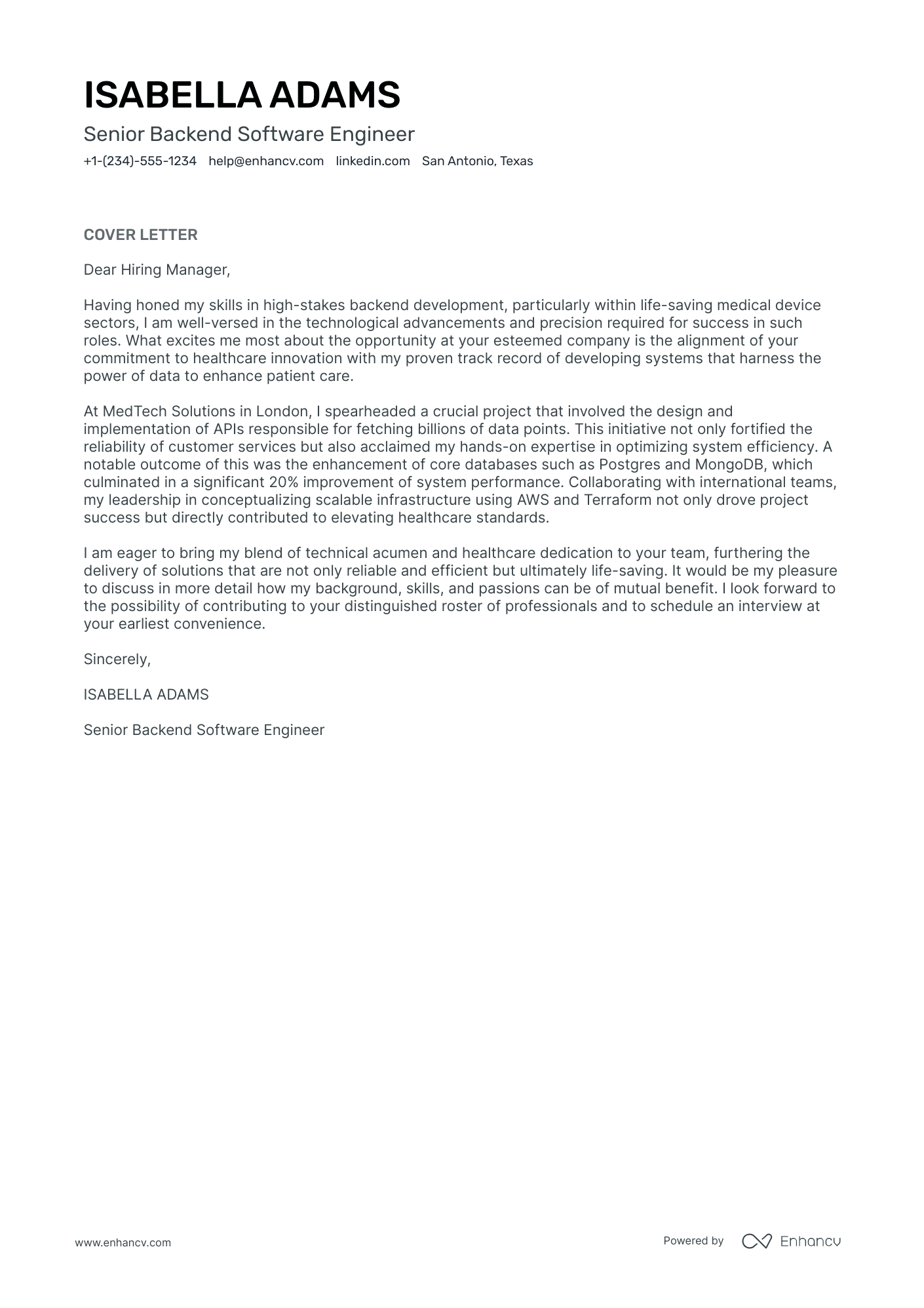 AWS Cloud Practitioner Resume Example