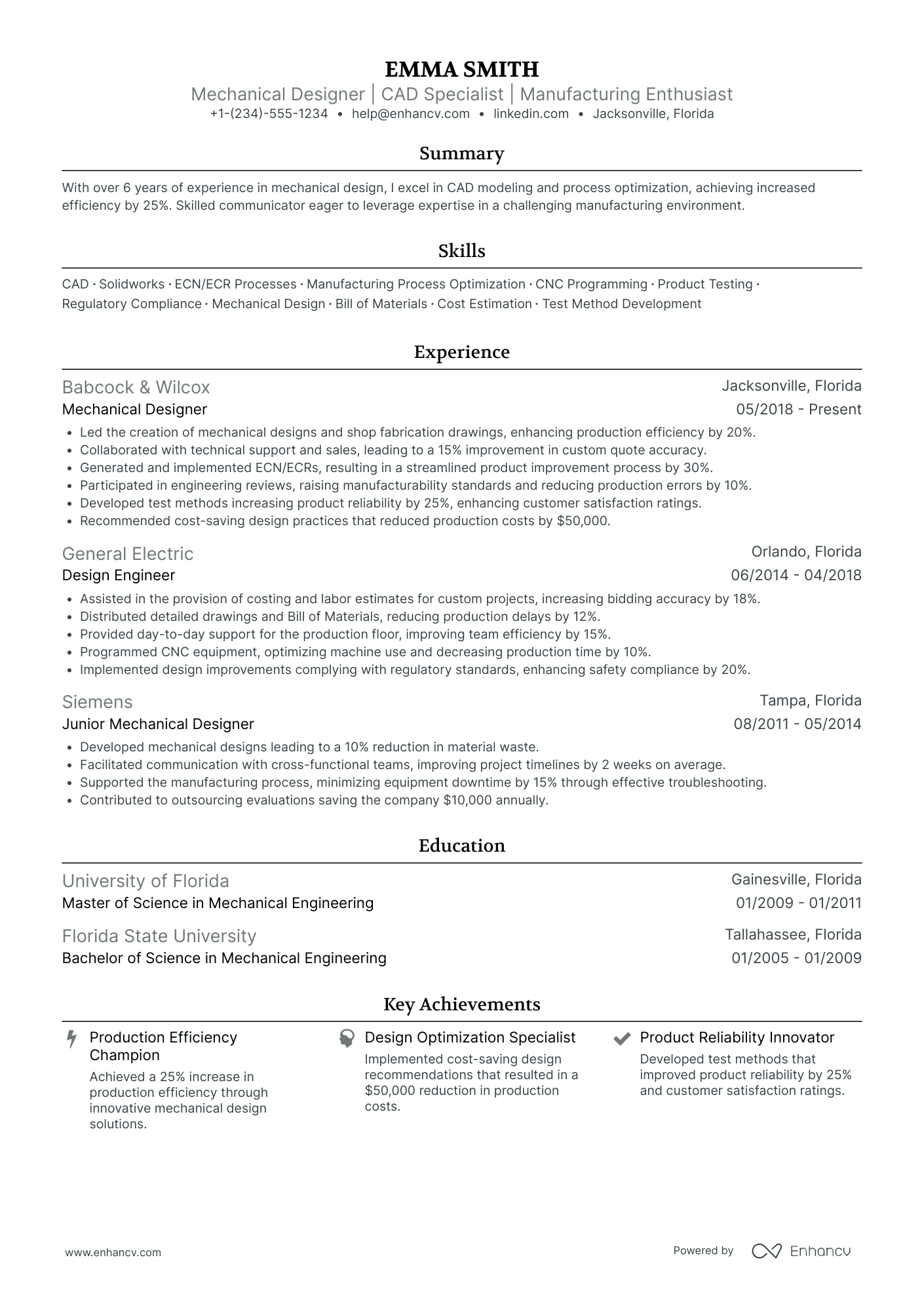 ETL Data Engineer Resume Example