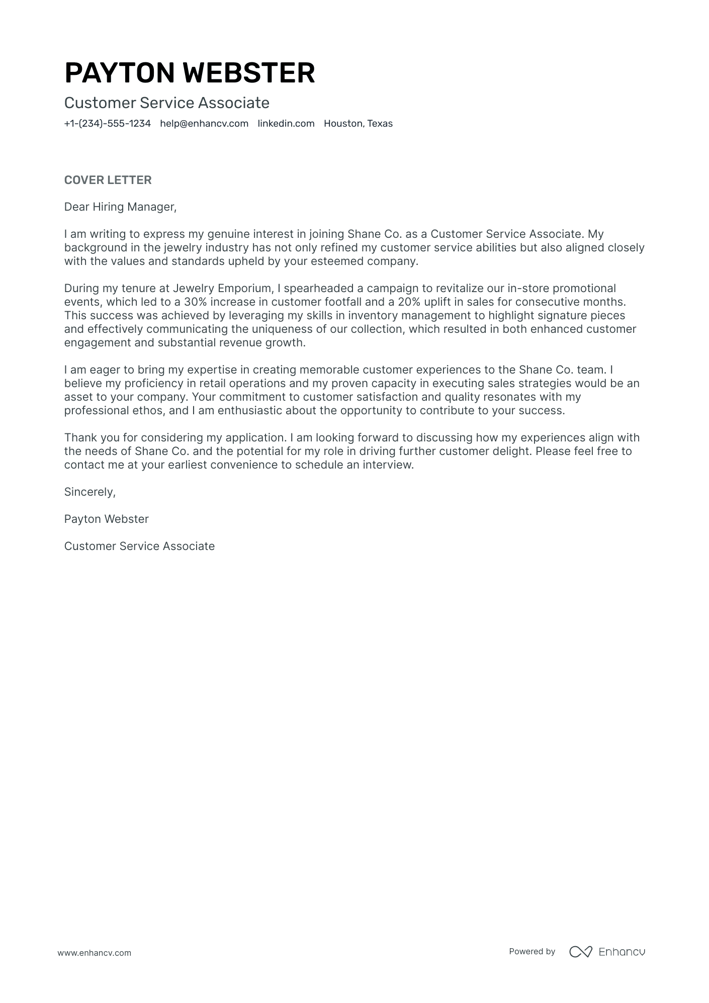Junior Interior Designer Resume Example