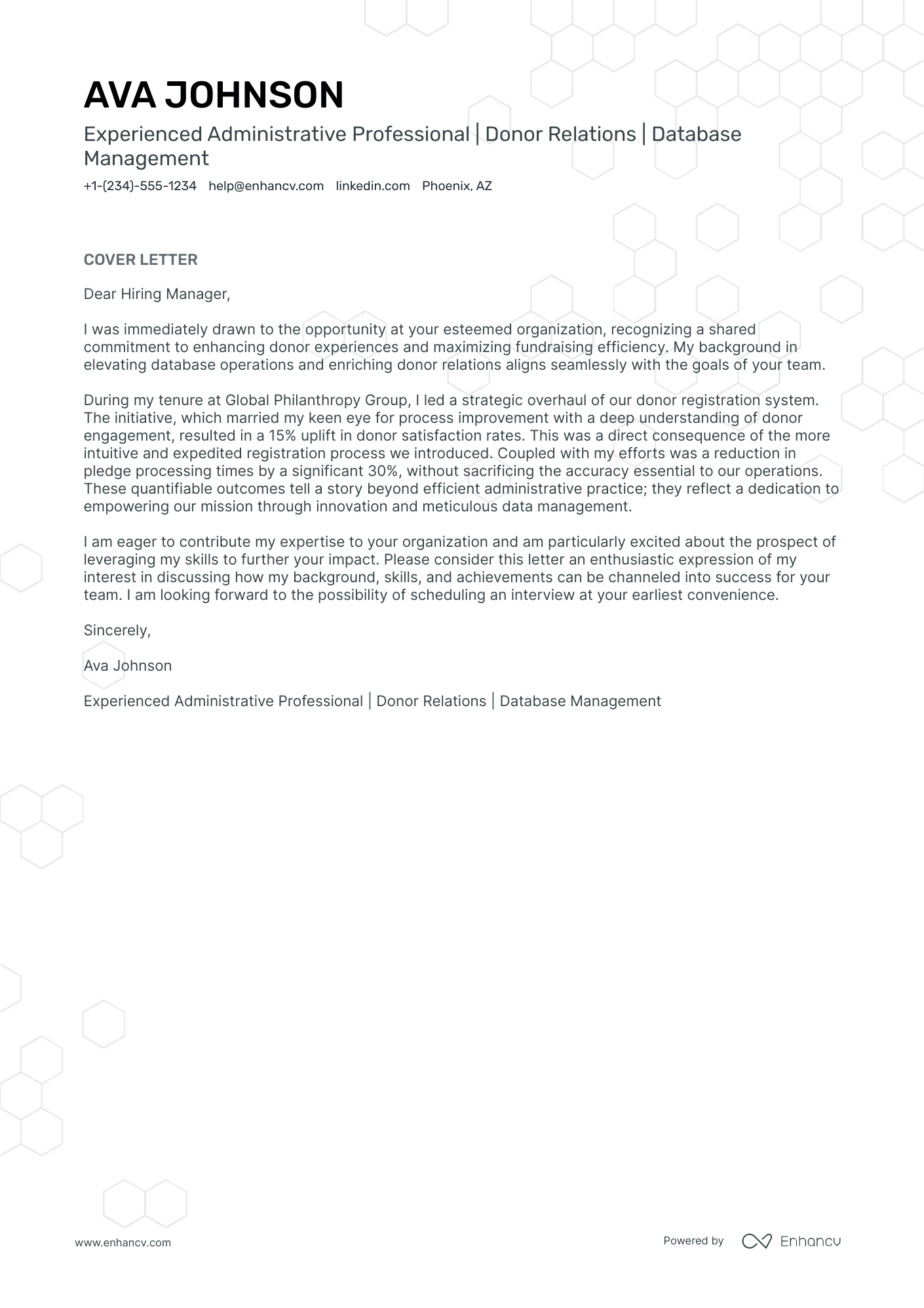 Temporary Administrative Assistant Resume Example