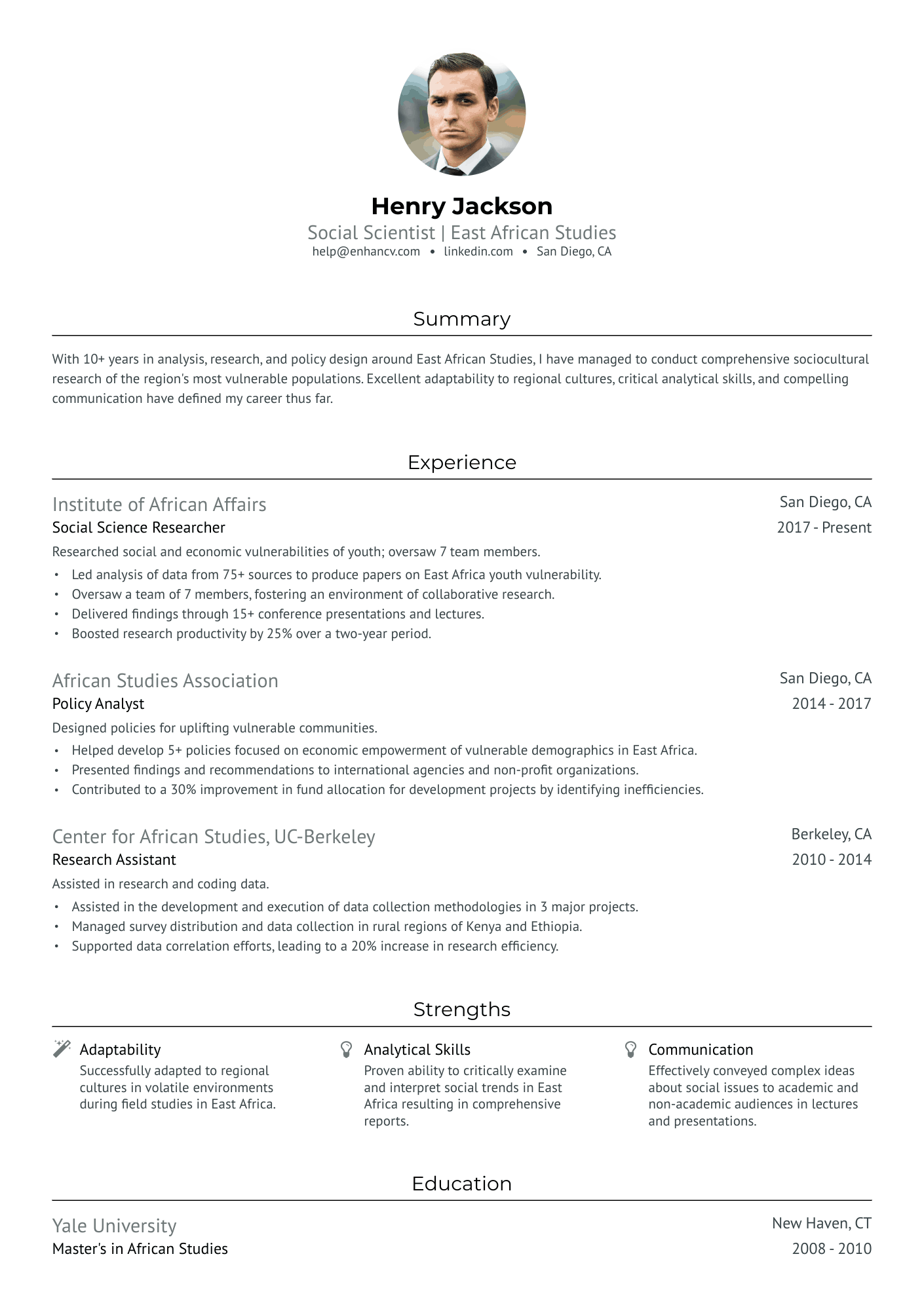 Lab Researcher Resume Example