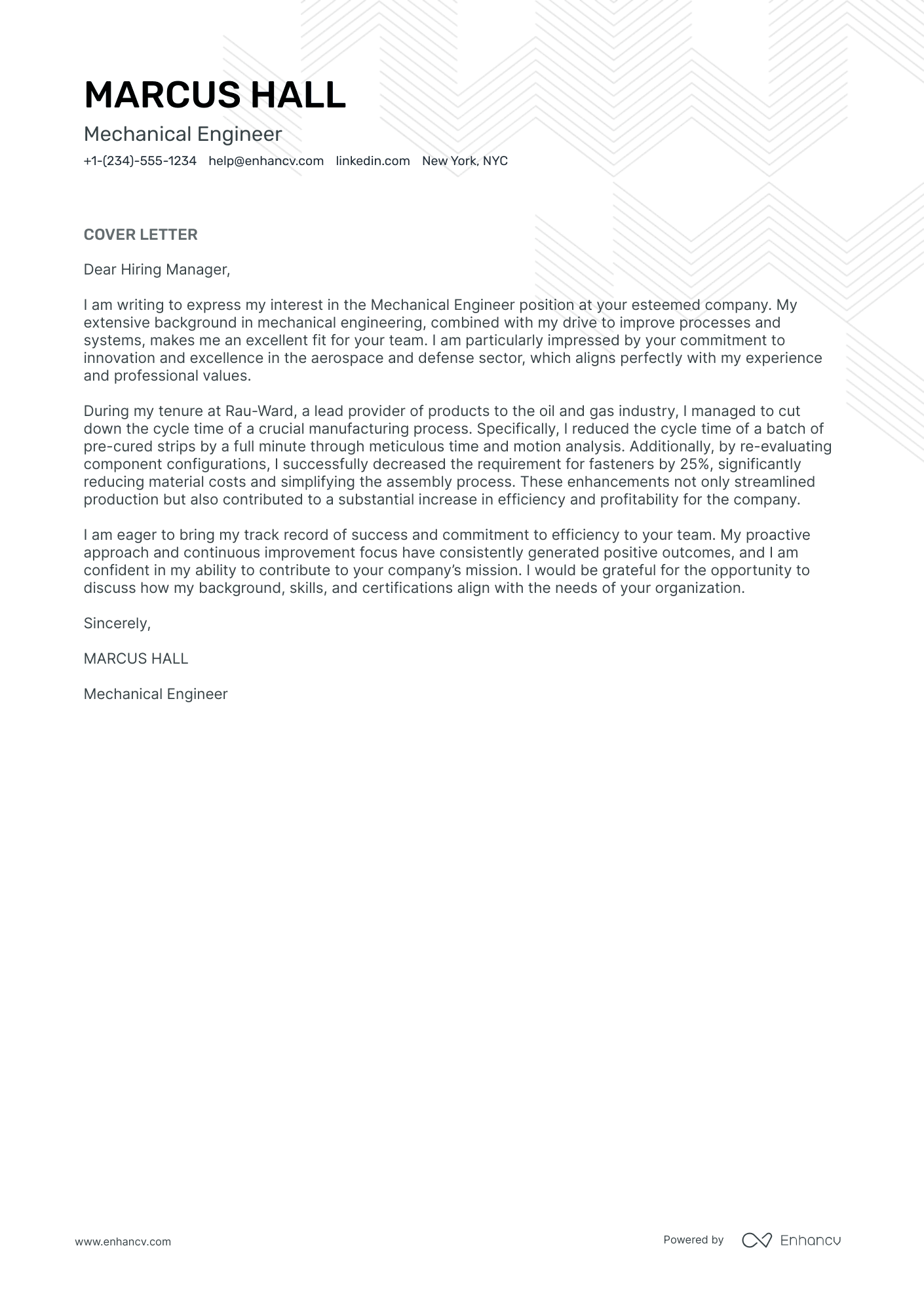 FPGA Design Engineer Resume Example
