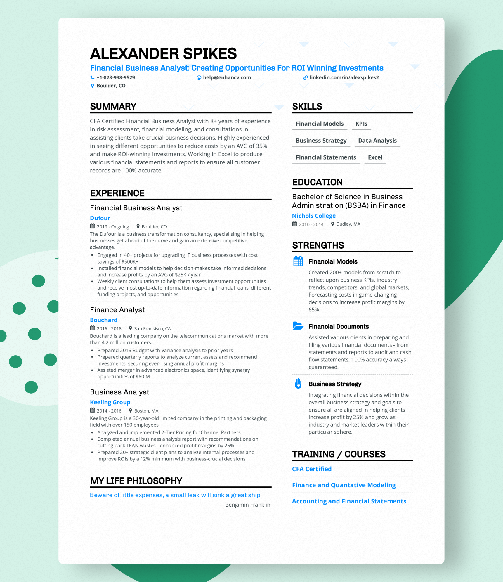 make a resume with chatgpt