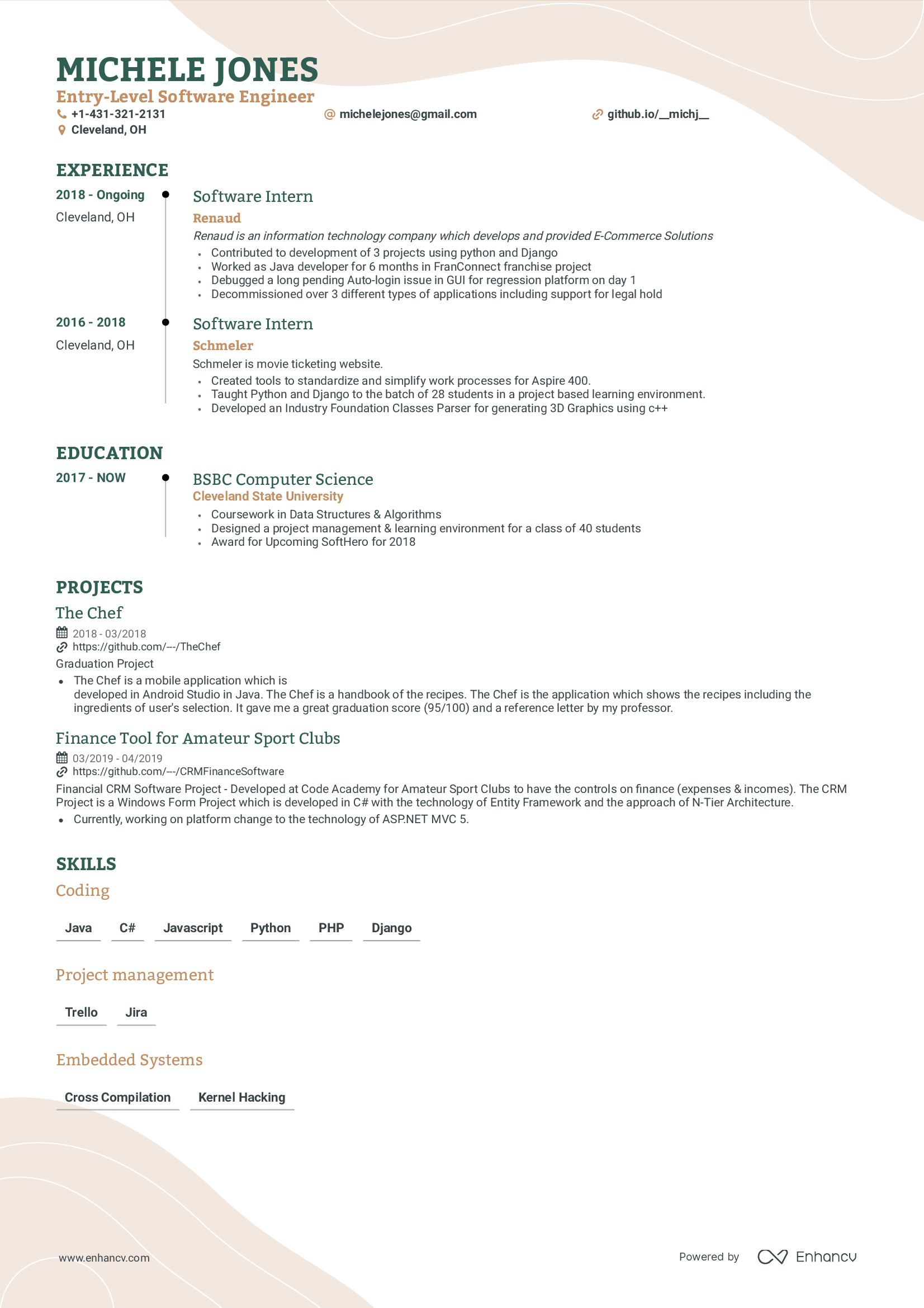 8 Software Engineer Resume Examples & Guide for 2023