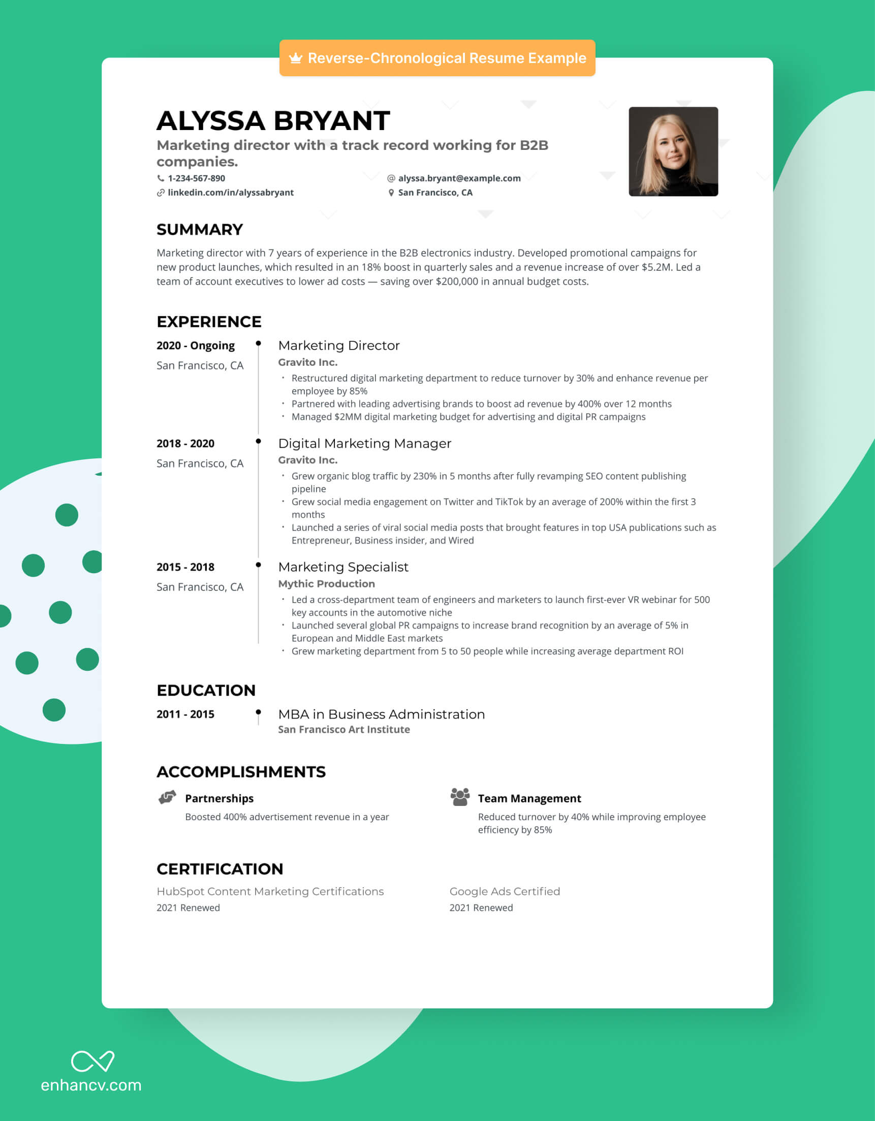 chronological resume example how to start a resume background.jpg