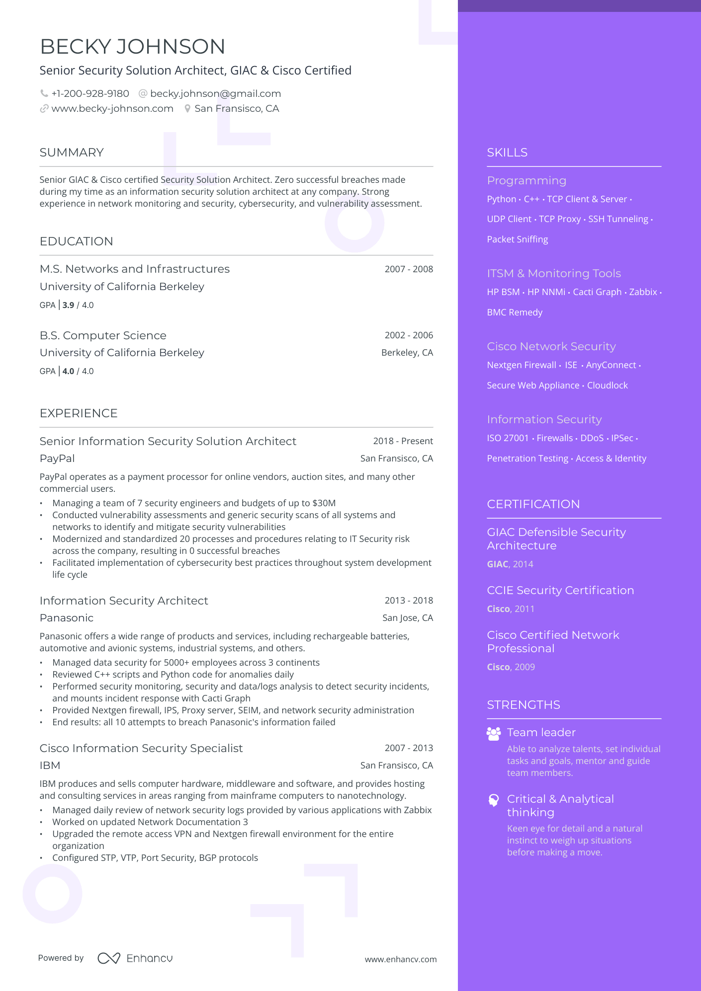 8 Solutions Architect Resume Examples & Guide for 2024