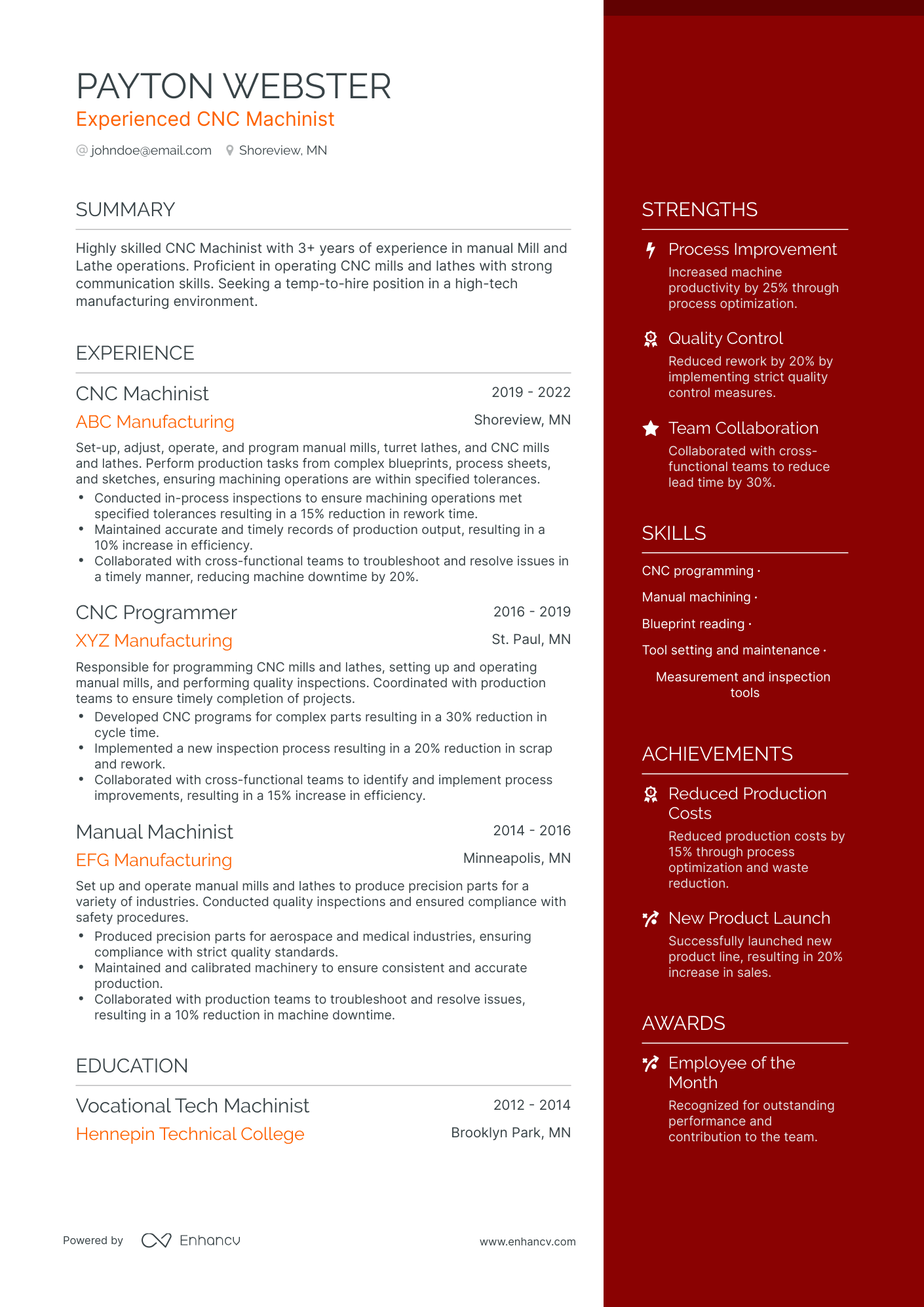 9 Mechanic Resume Examples & Guide for 2023