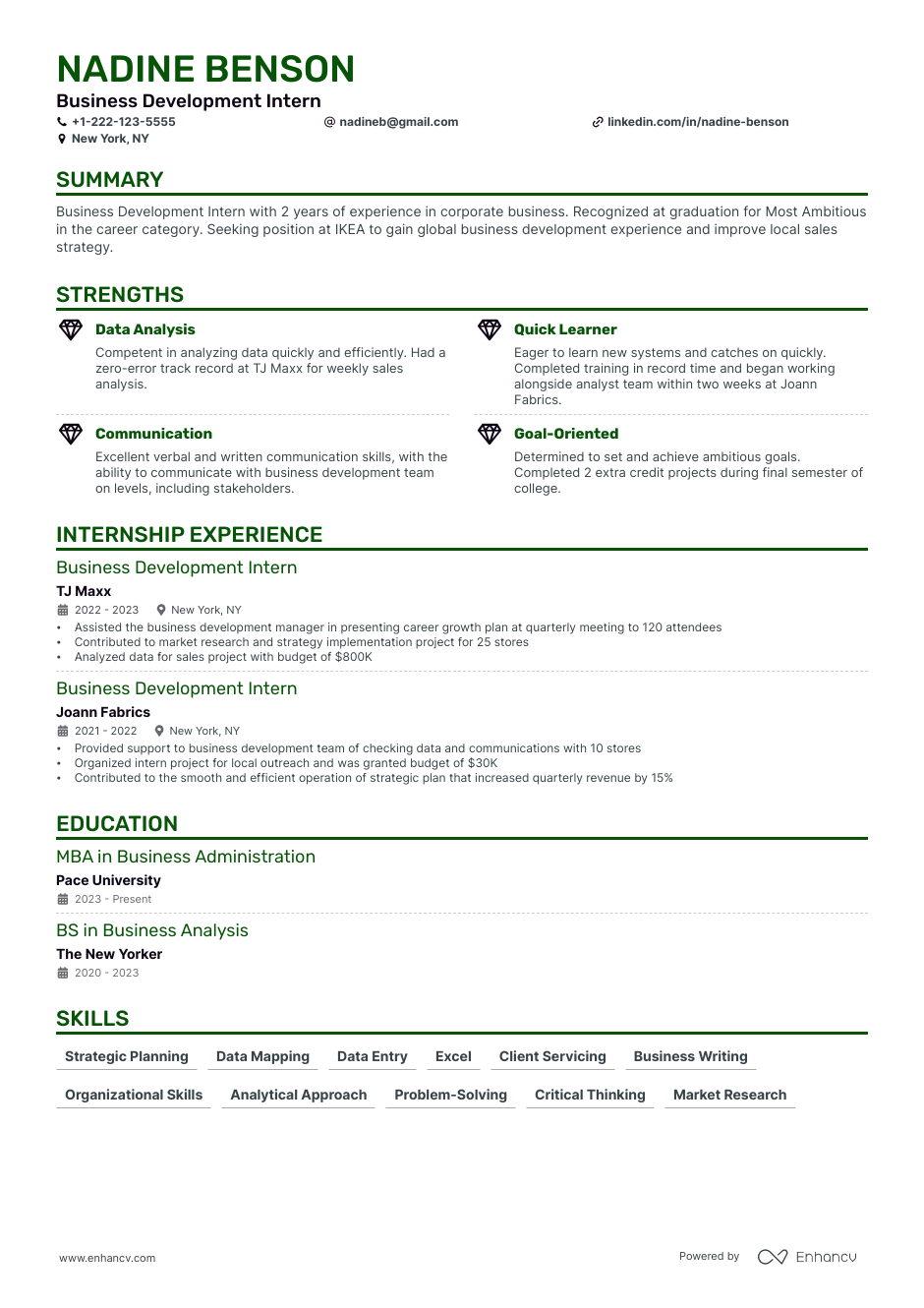 13 Business Development Resume Examples & Guide for 2023