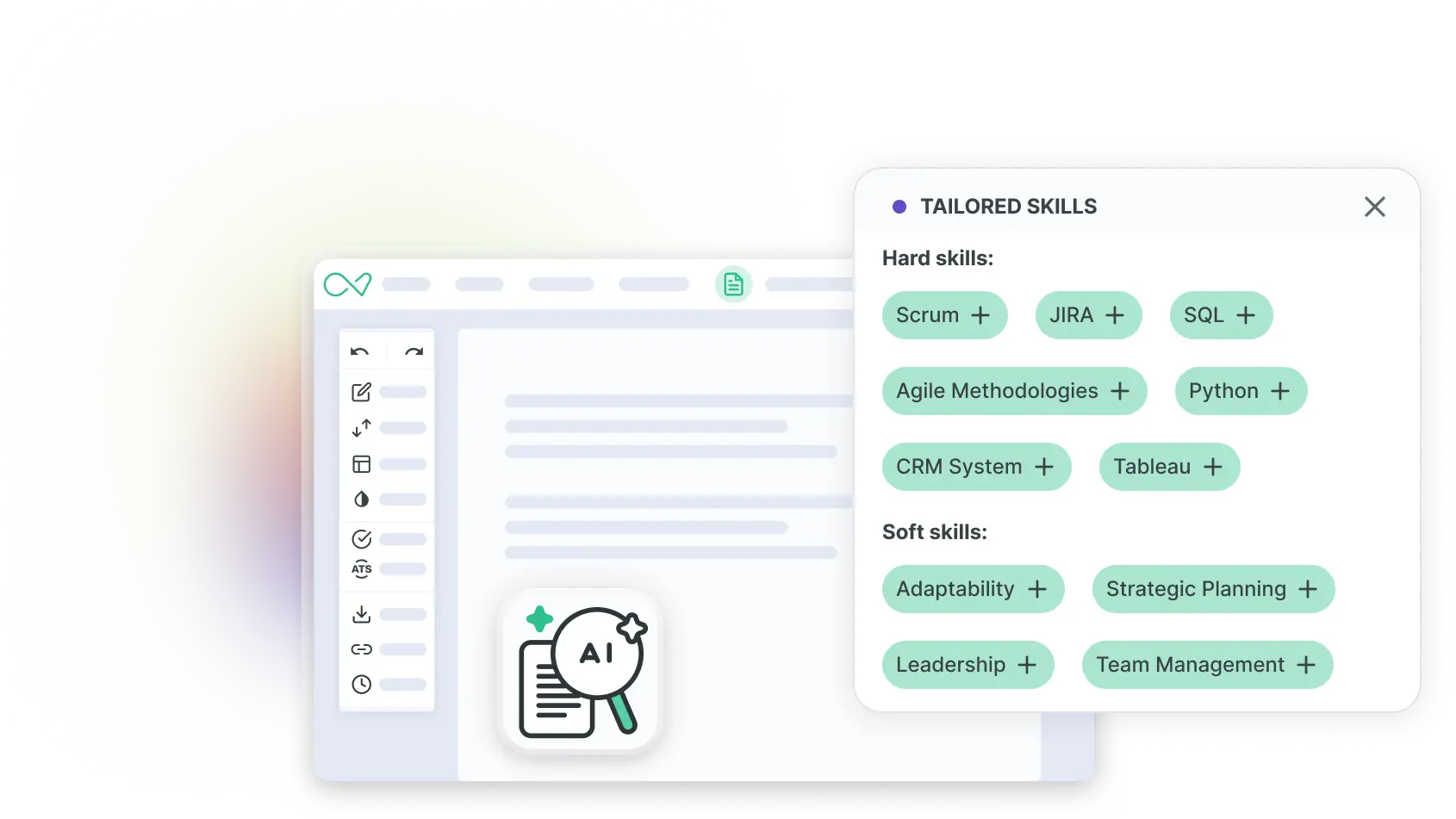 AI skills finder
