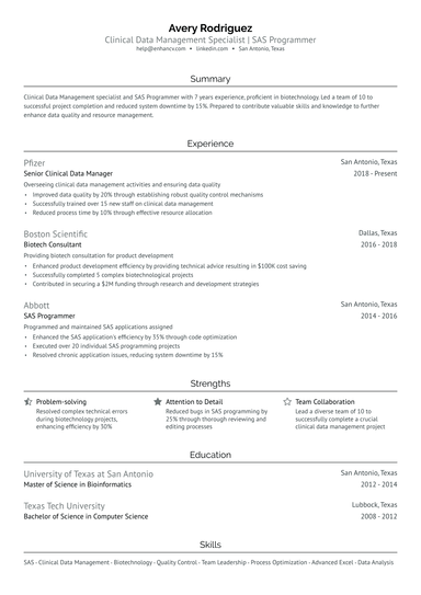 10 Programmer Resume Examples & Guide for 2025