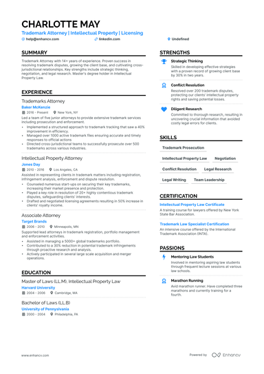 11 Attorney Resume Examples & Guide for 2025