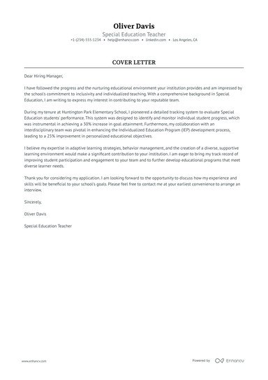 6 Professional Substitute Teacher Cover Letter Examples and Template ...